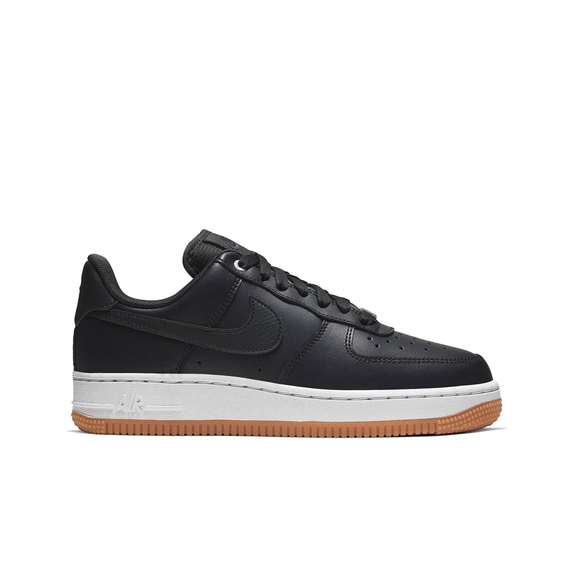 nike air force 1 womens black gum