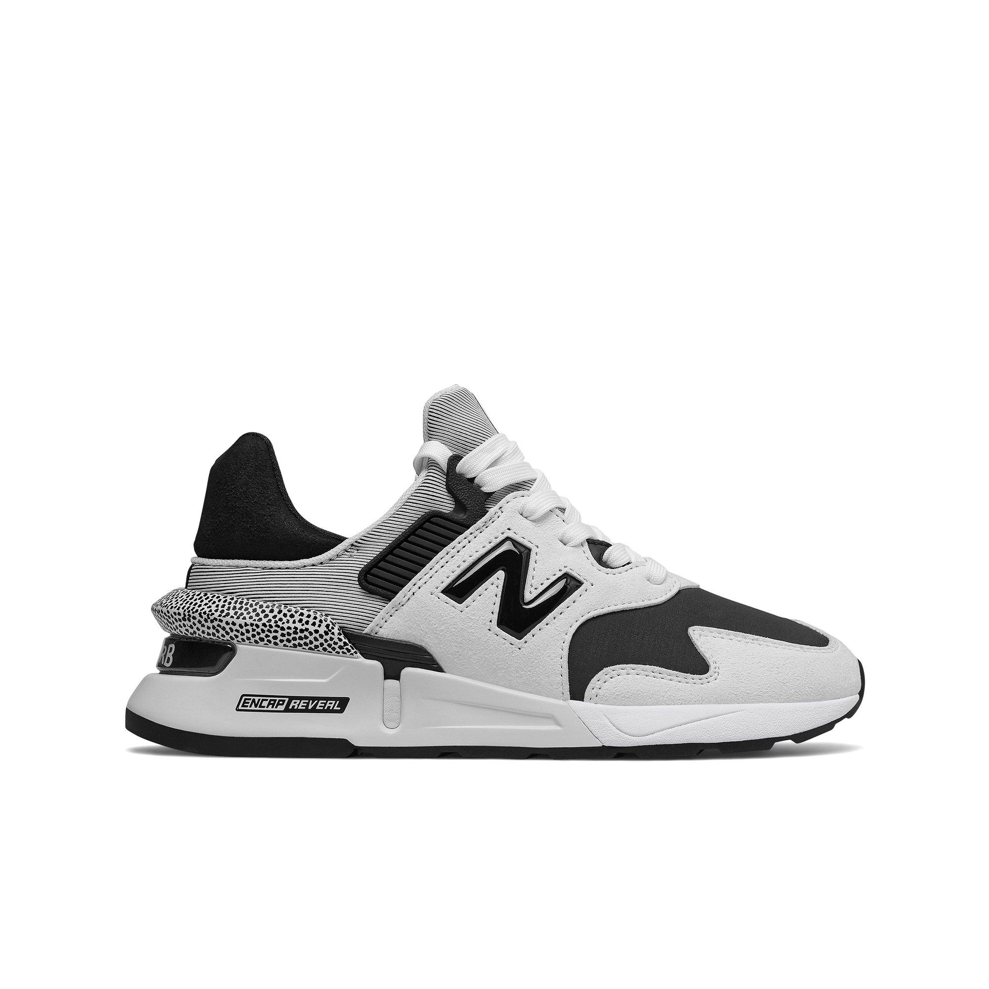 new balance black and white womens