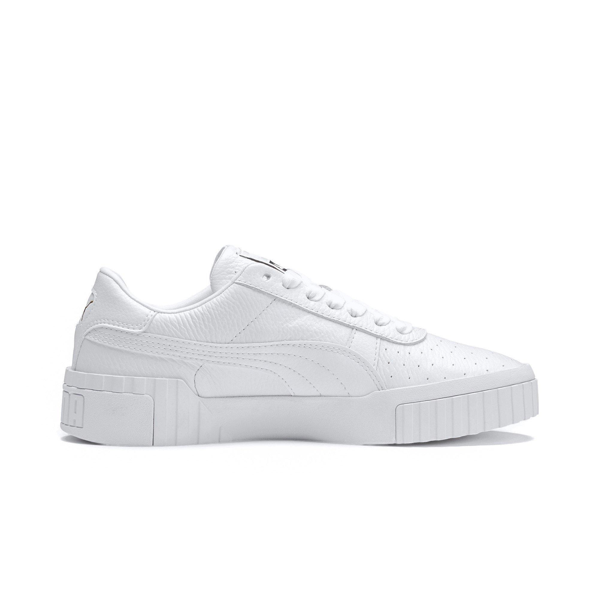 cali women's sneakers puma white