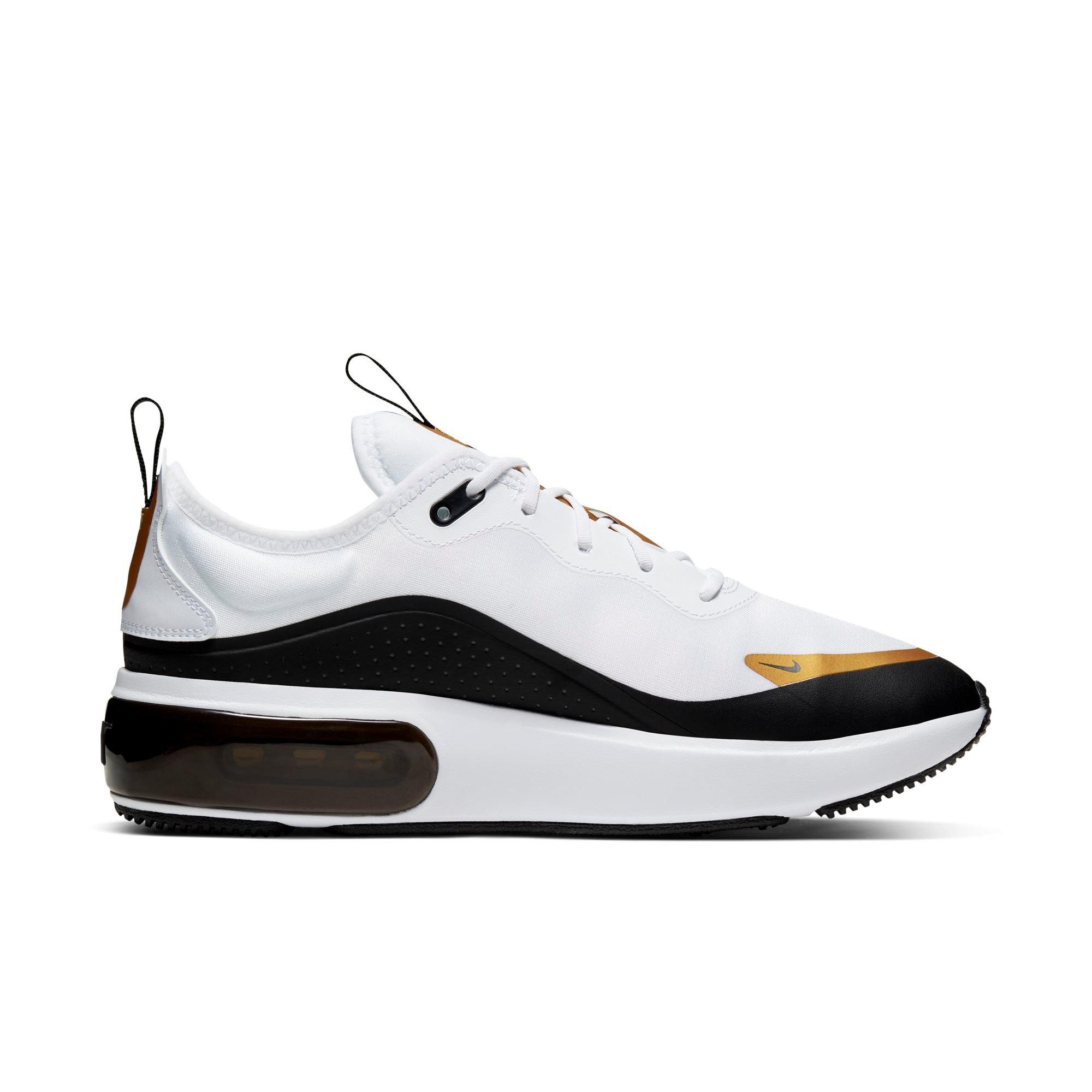 black and gold nikes for women