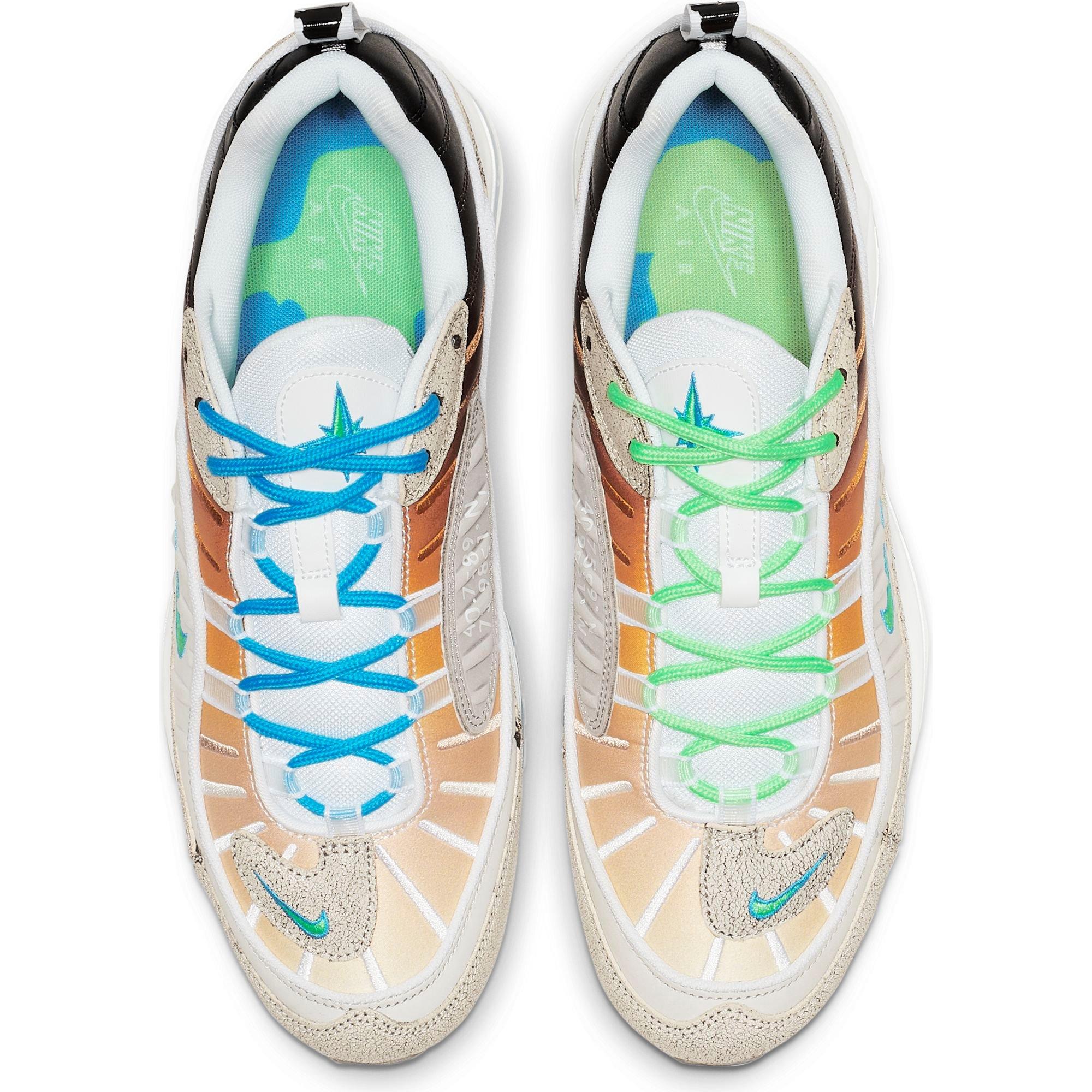 men's nike nike air max 98 on air gabrielle serrano casual shoes