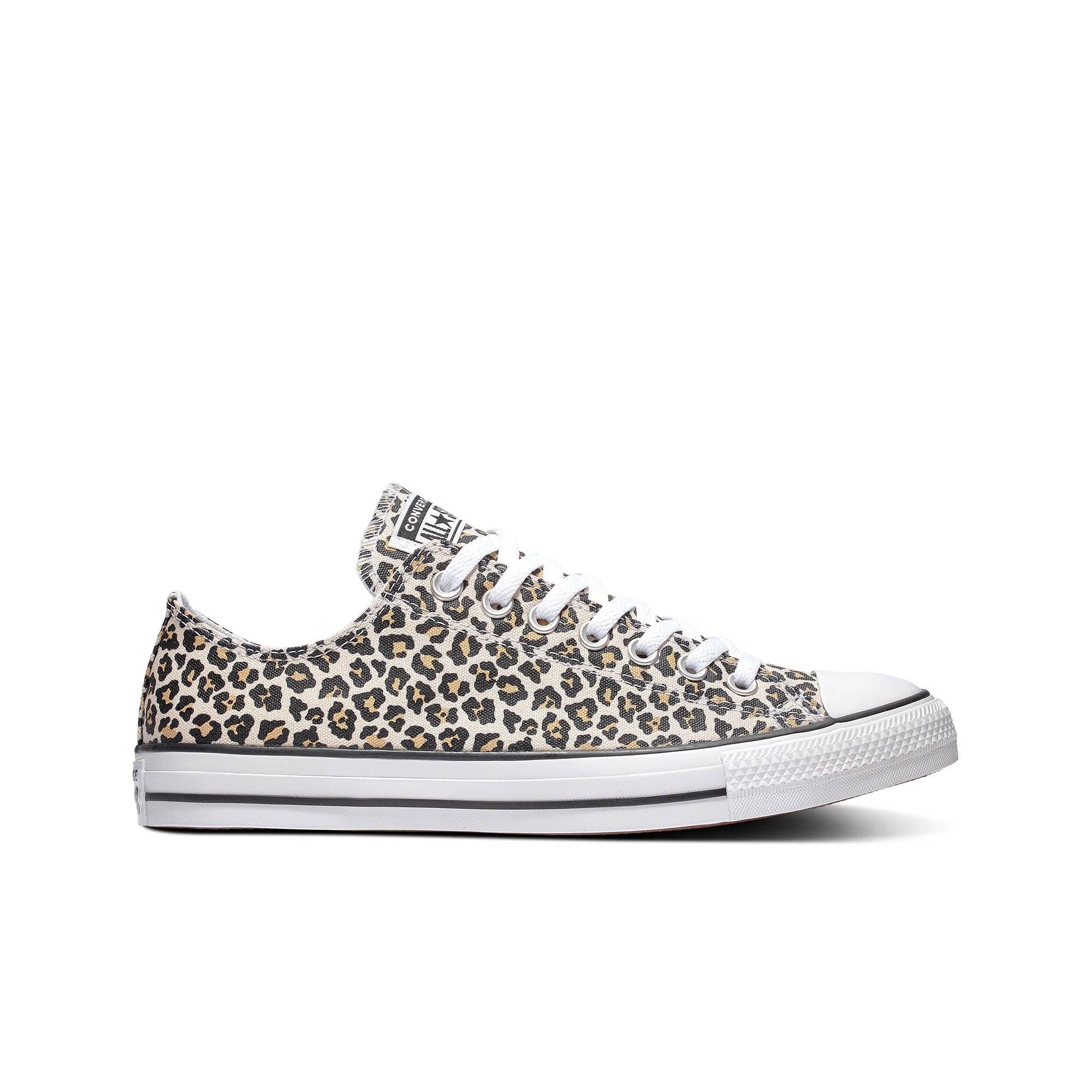 cheetah print chuck taylors