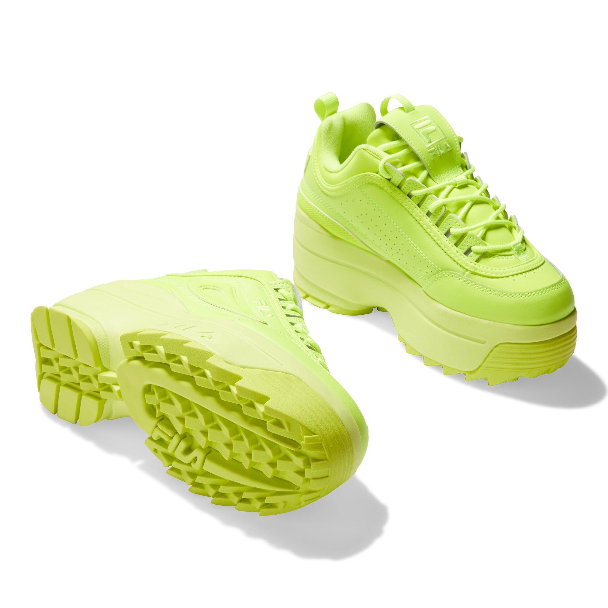 green and yellow filas