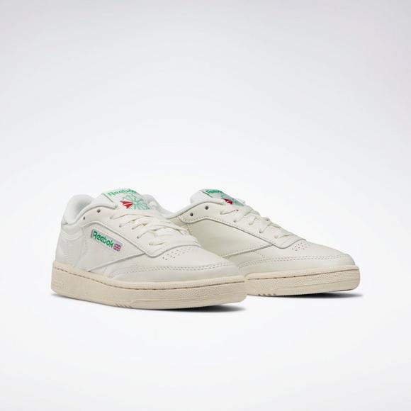 Reebok Club C 85 Vintage ChalkGlen Green Women's Shoe Damen Schuhe Reebok Reebok Classic Club C Vintage Sneaker in