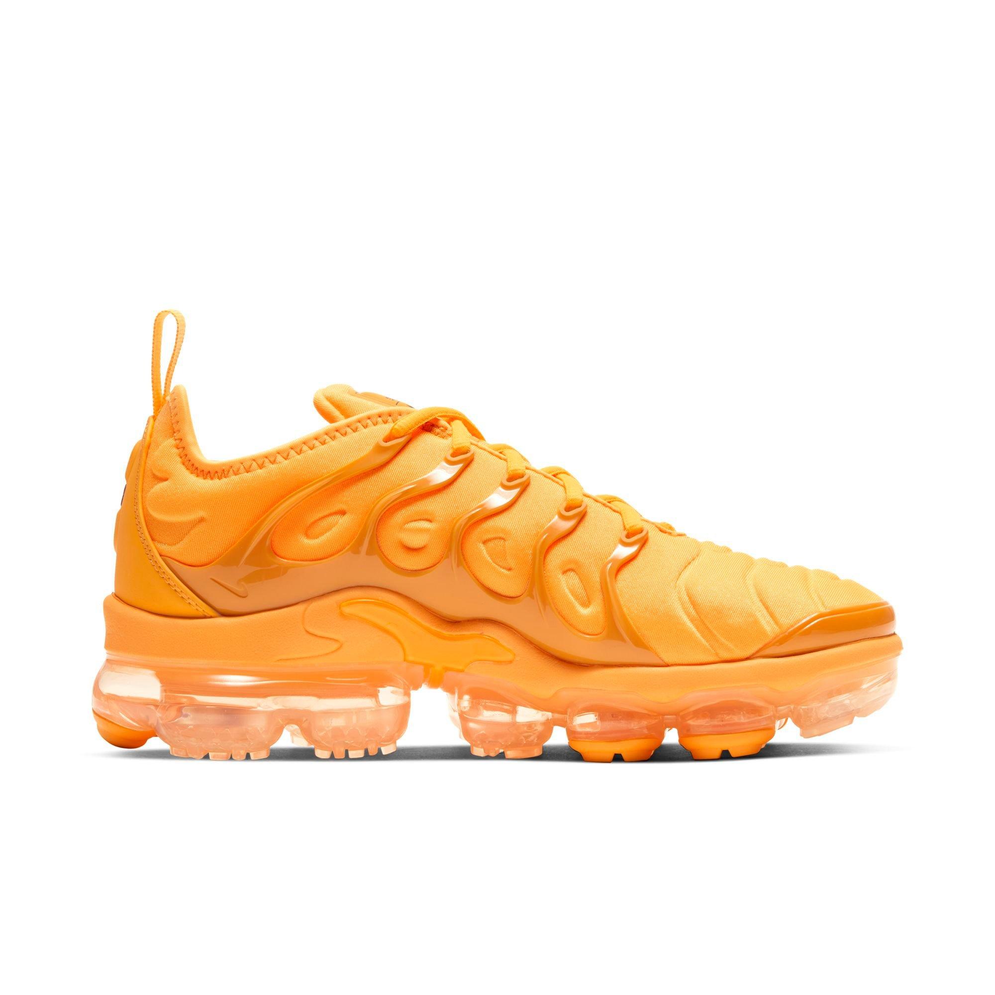 nike vapormax plus orange and yellow