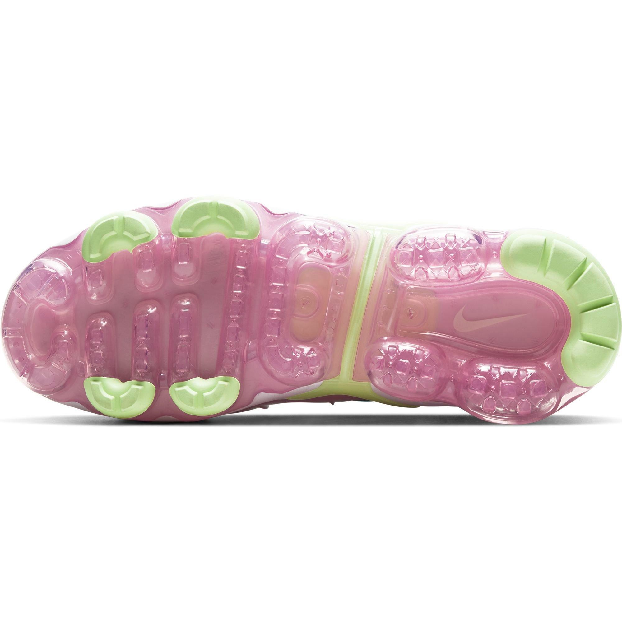 vapormax plus white and pink