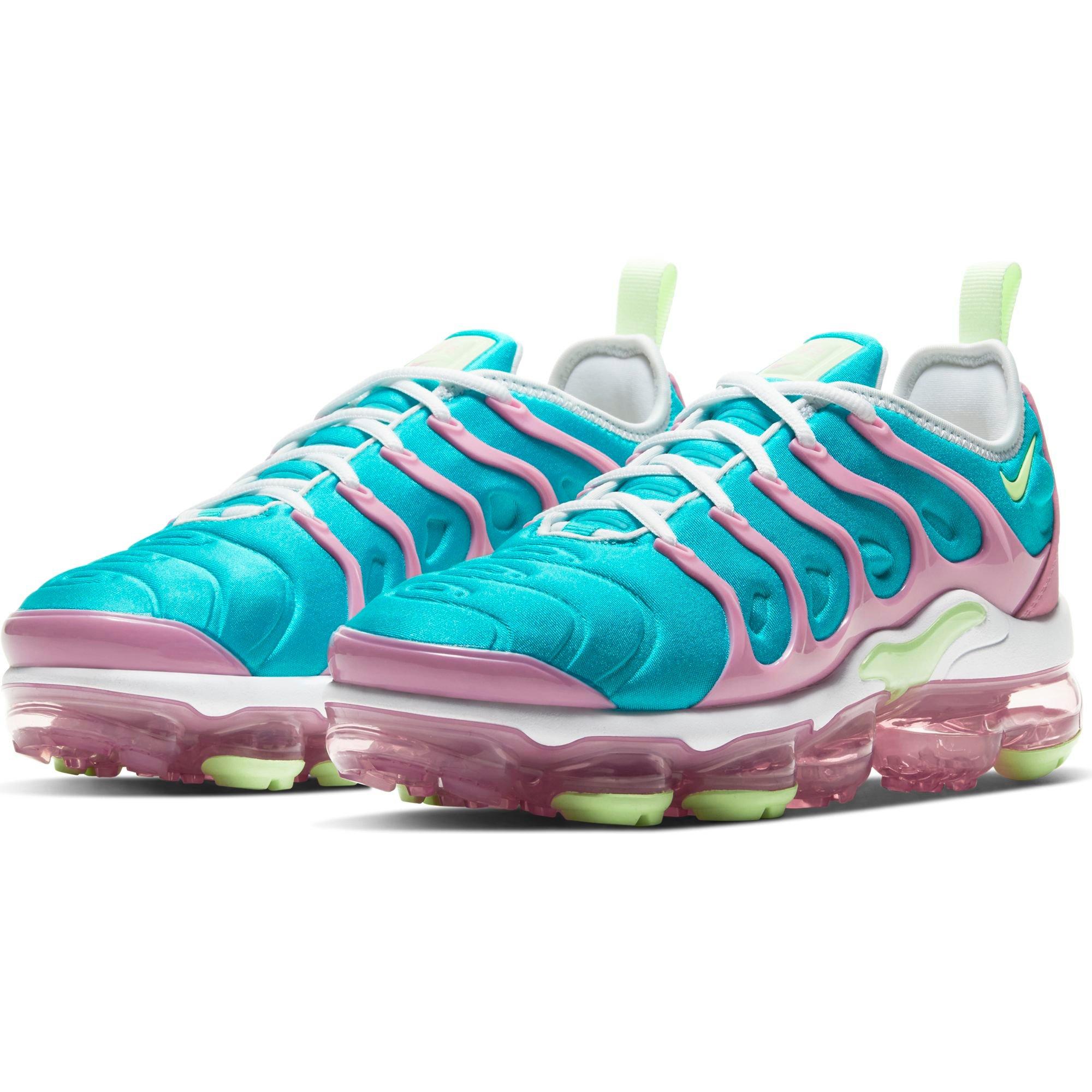 vapormax teal and pink