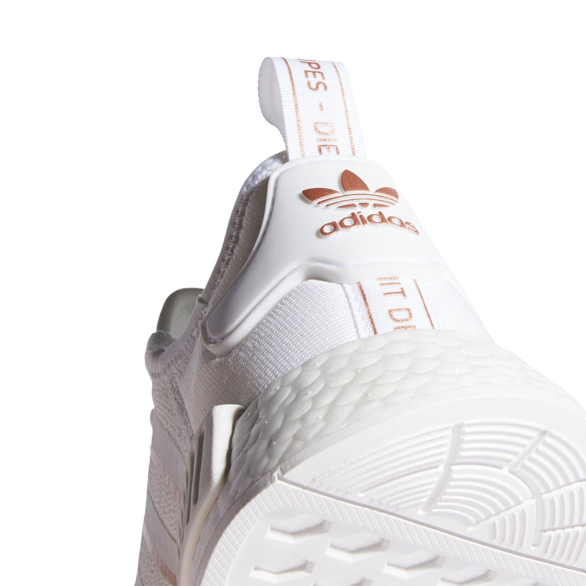 adidas white rose gold shoes