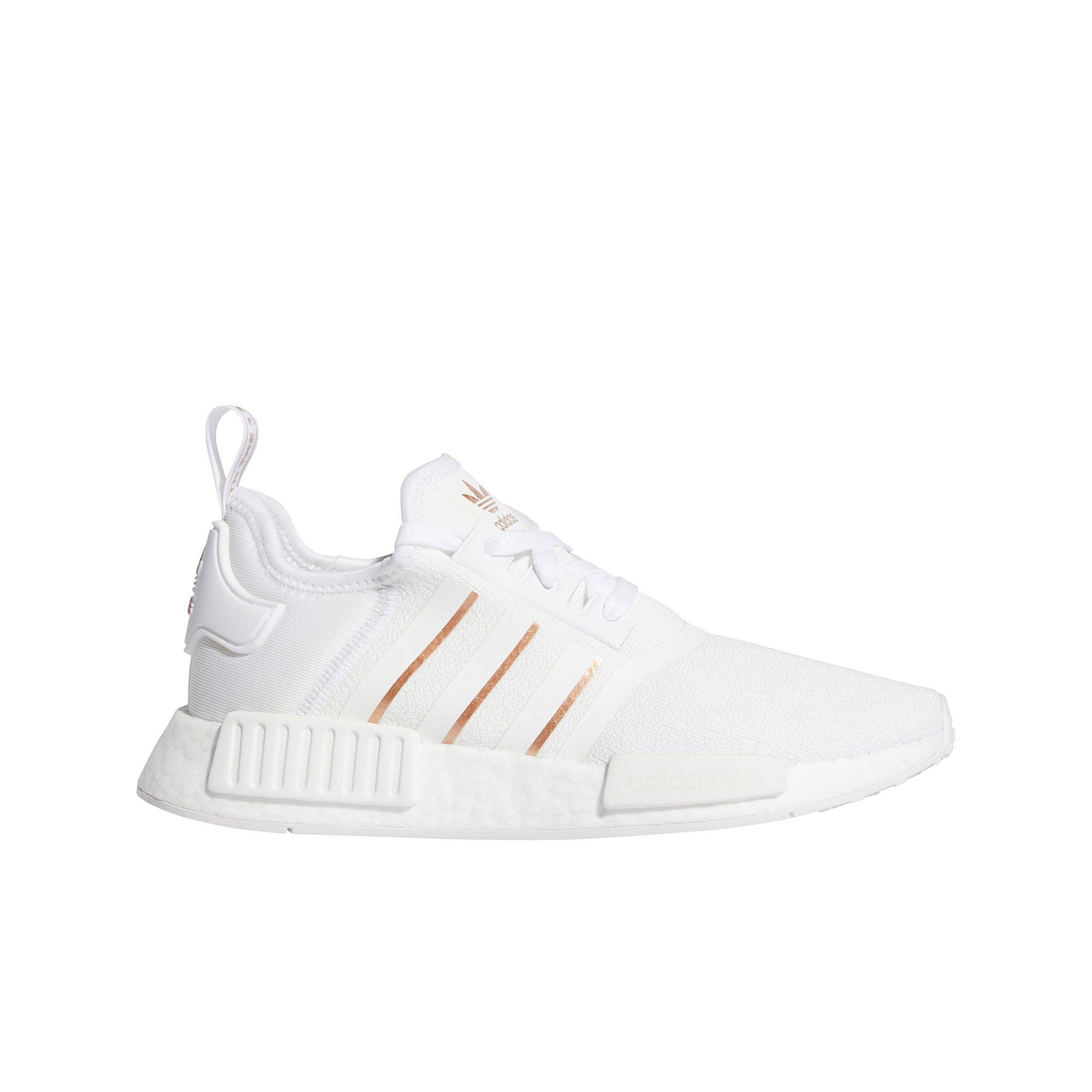 adidas womens shoes white and gold