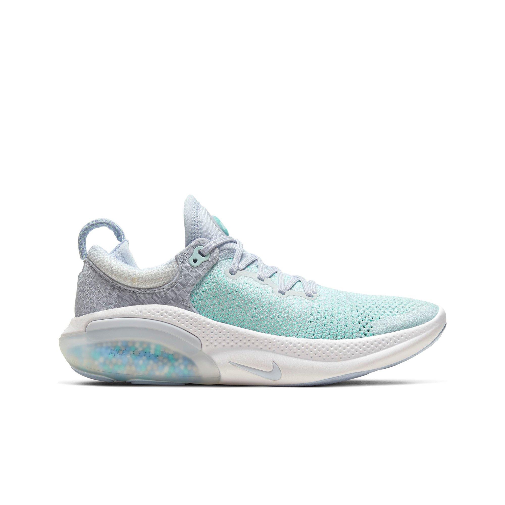 nike grey and teal shoes