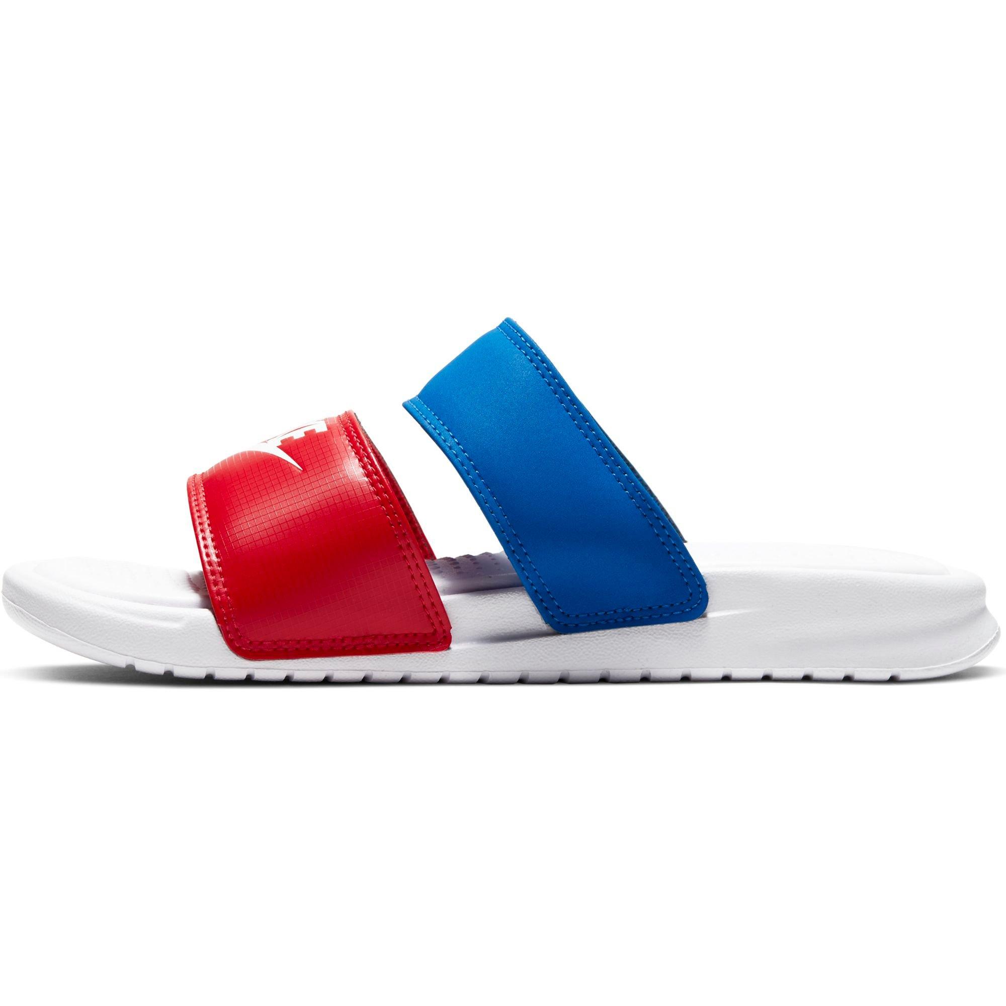 nike duo slides red