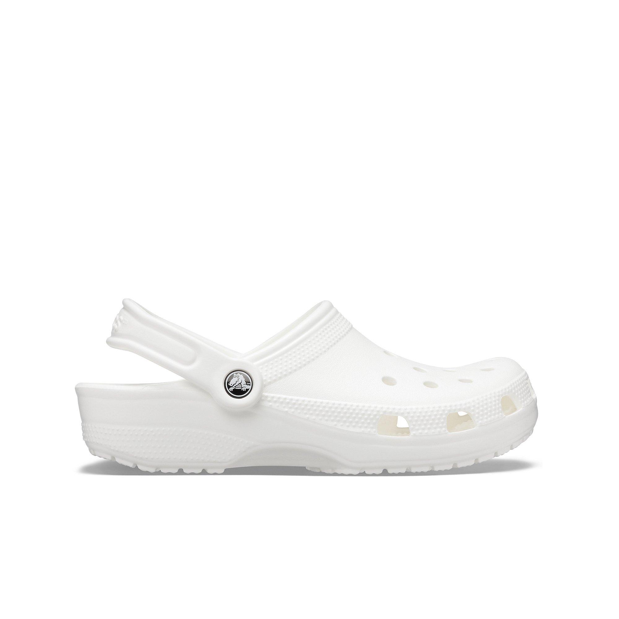 crocs classic clog white