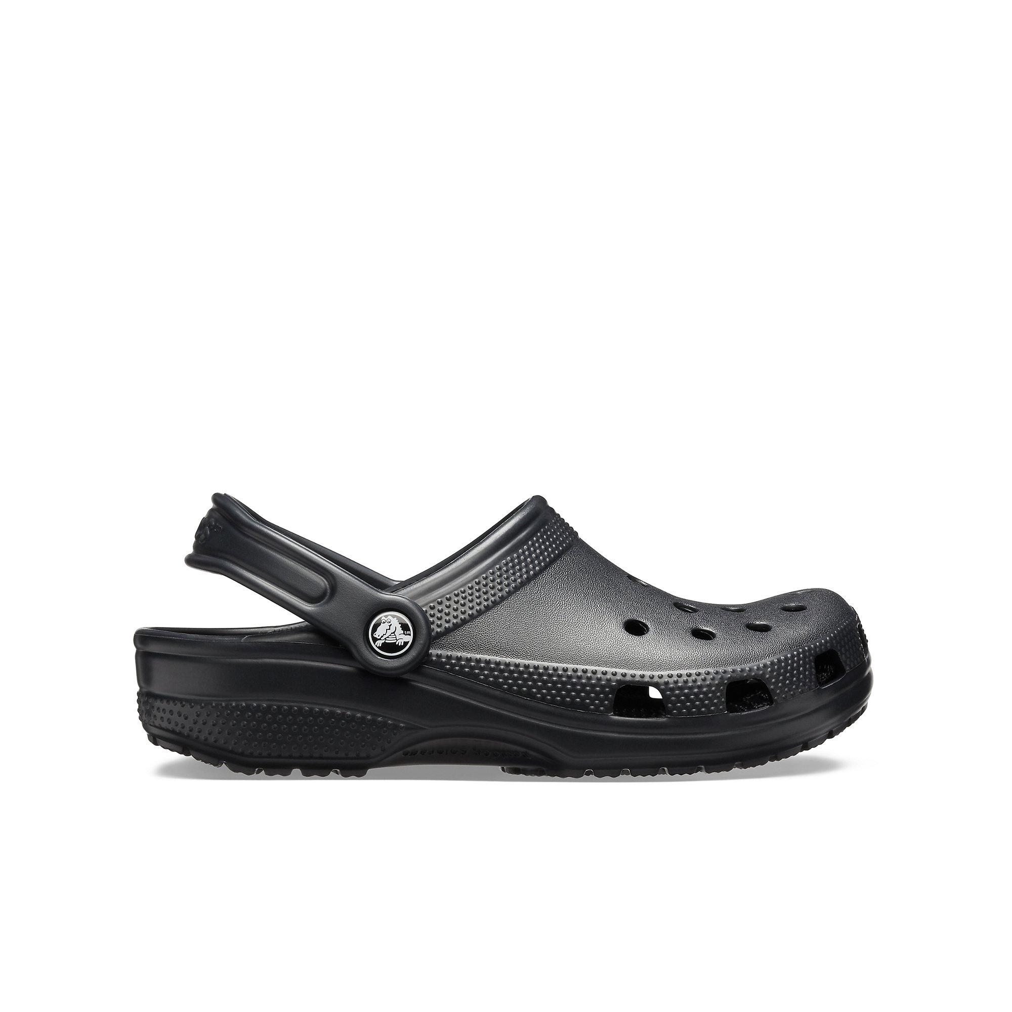 crocs clogs black