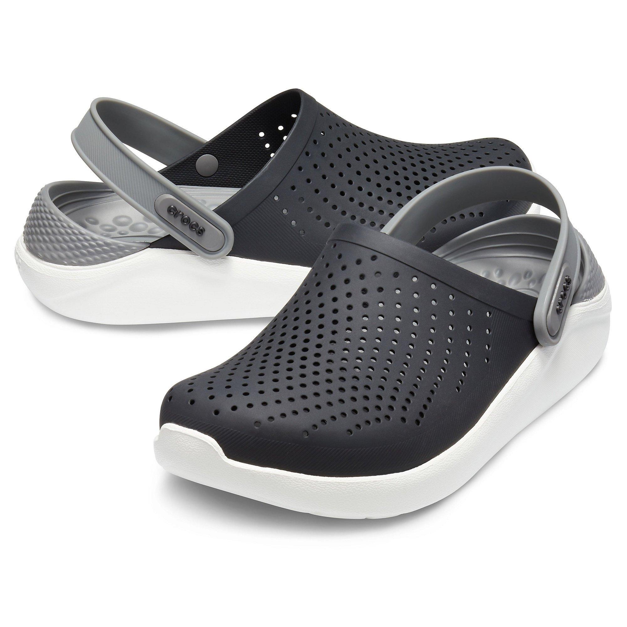 women's gray crocs