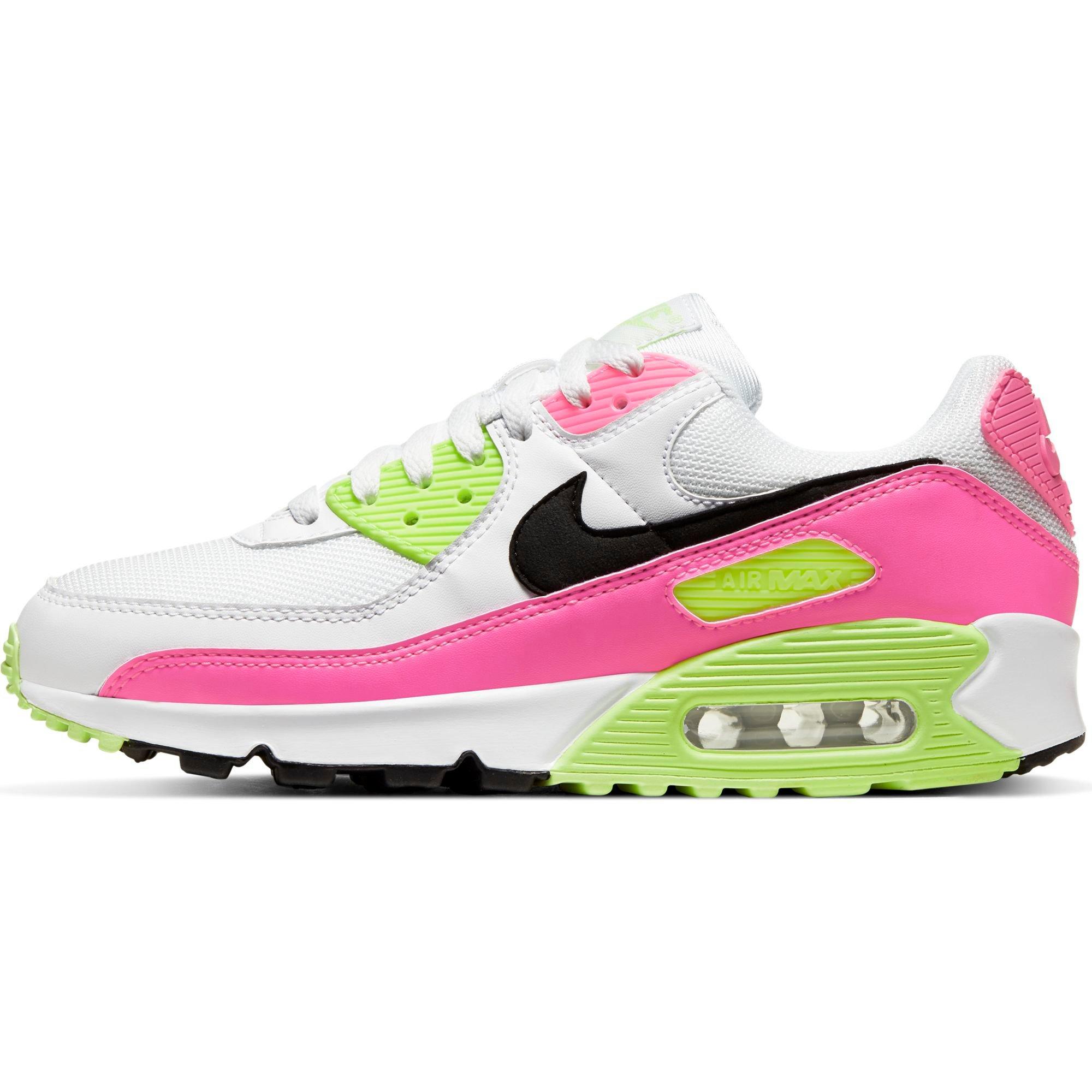 nike air pink and green