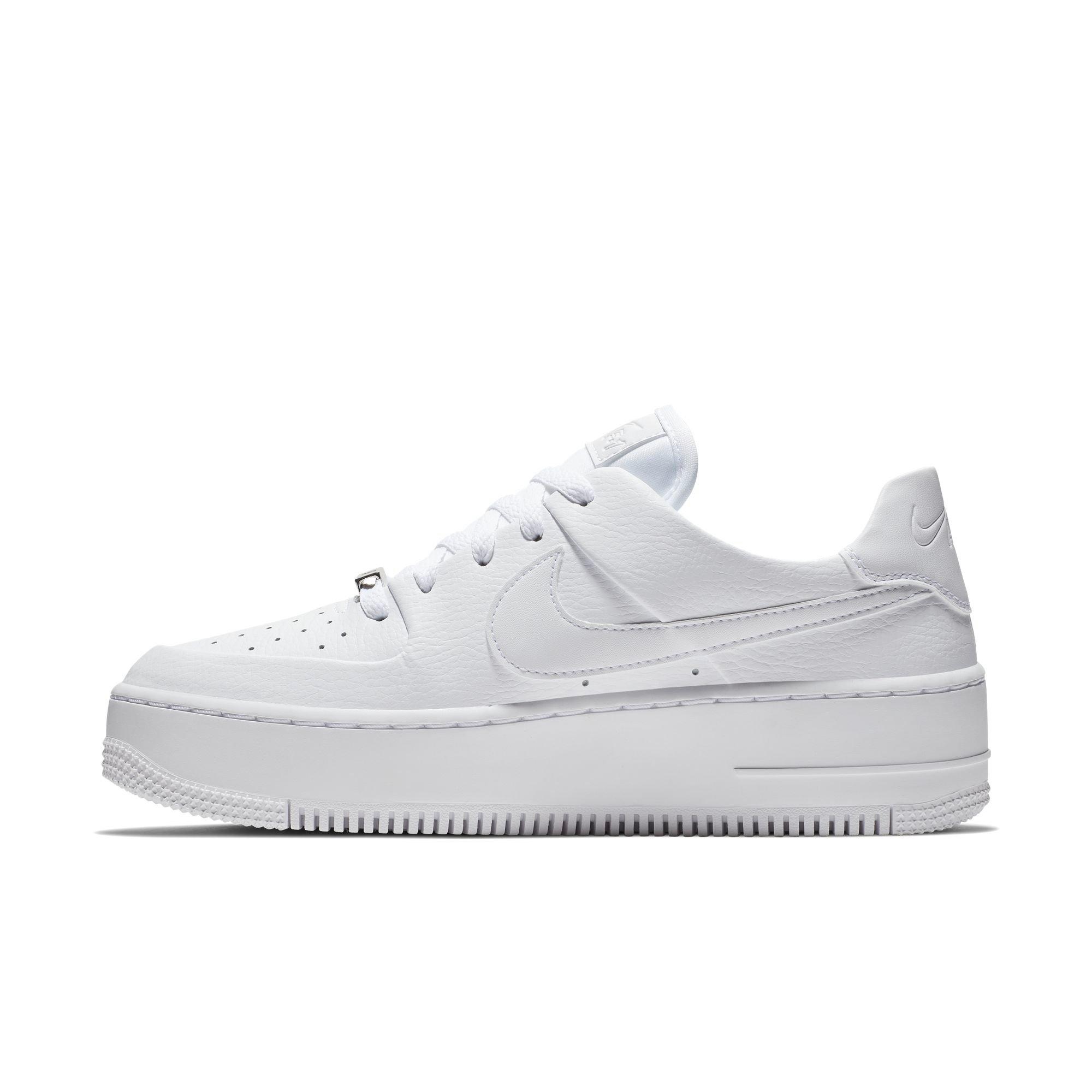 womens nike air force 1 sage low white