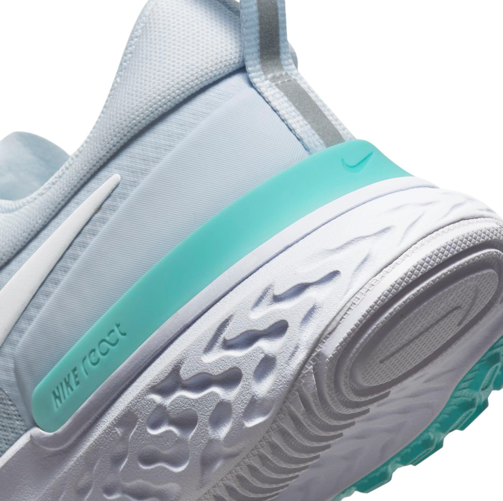 Nike React Miler "Football Grey/White/Aurora Green" Women's Running Shoe