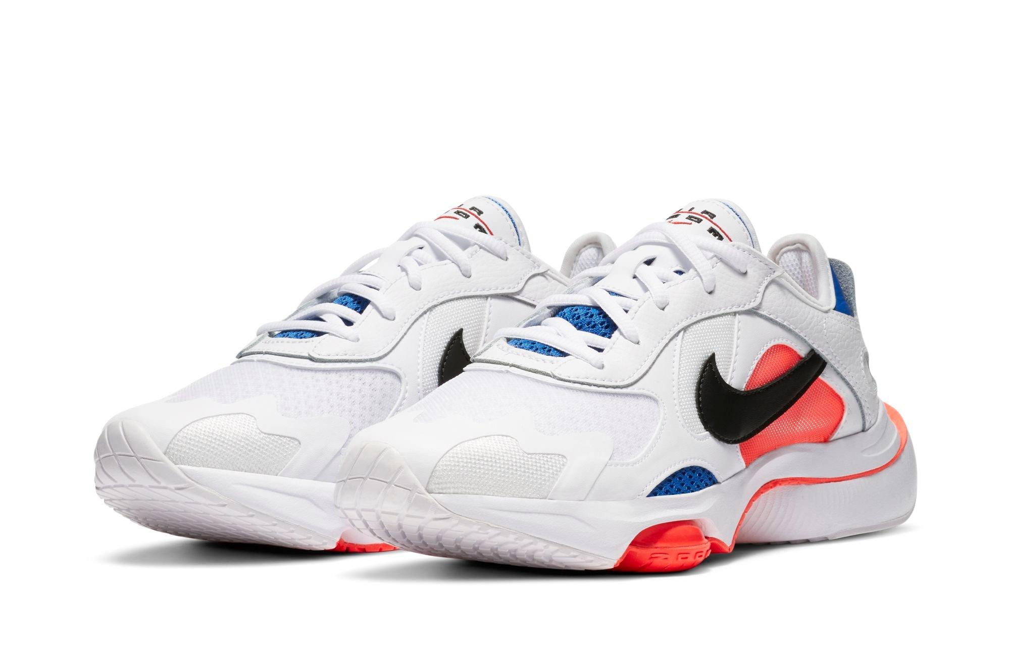 Nike Air Zoom Division "White/Black/Game Royal" Women's Running Shoe