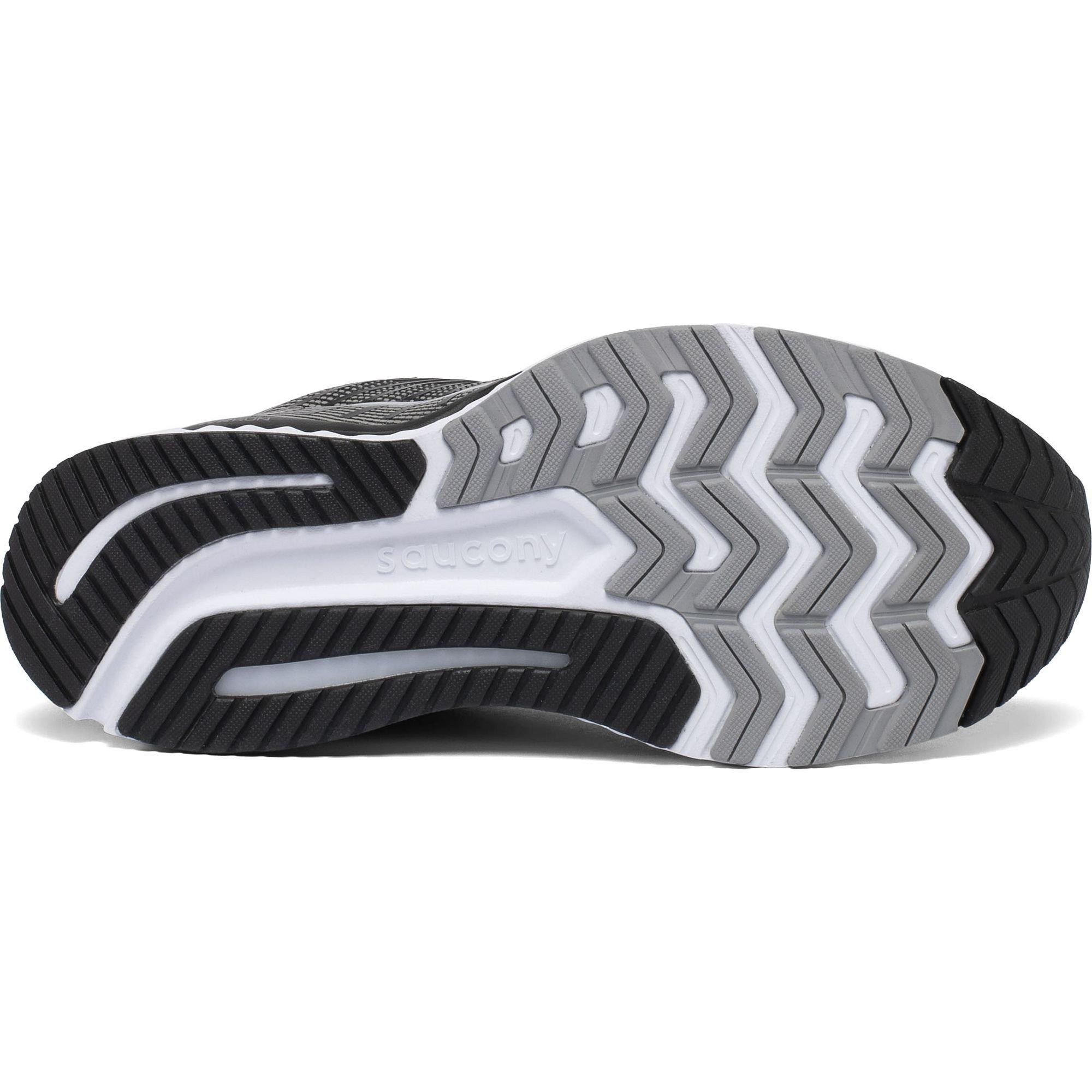 black and white saucony women's