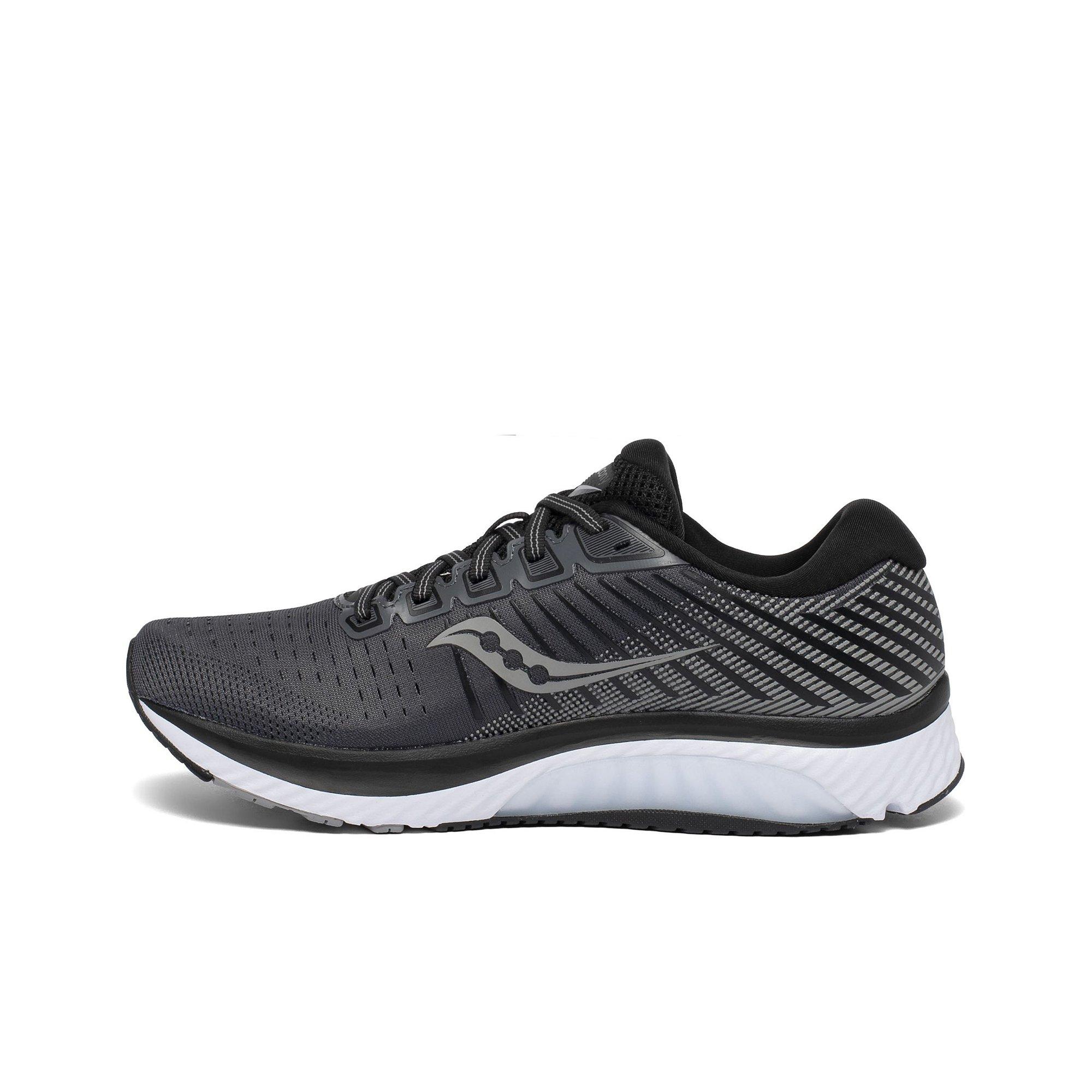 black and white saucony women's