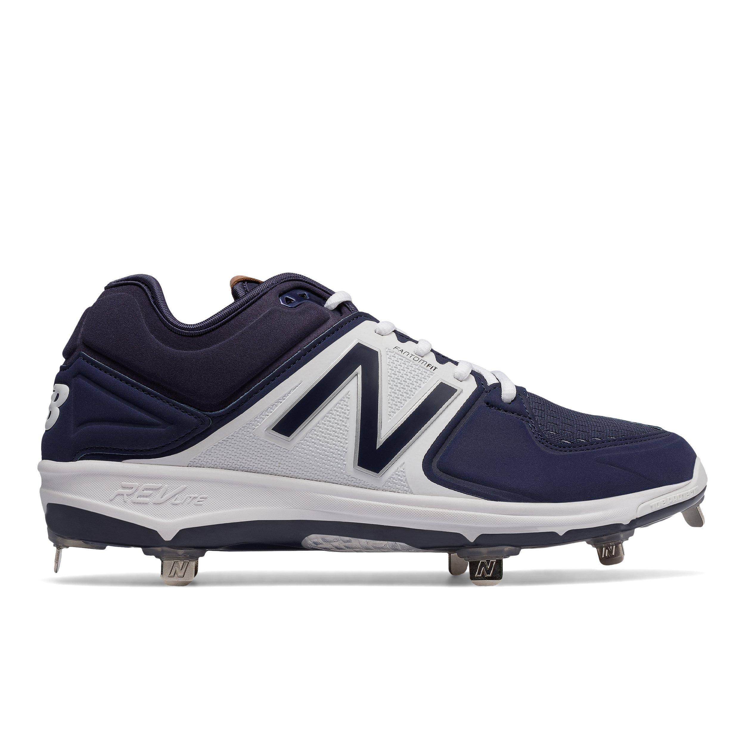 new balance baseball cleats navy