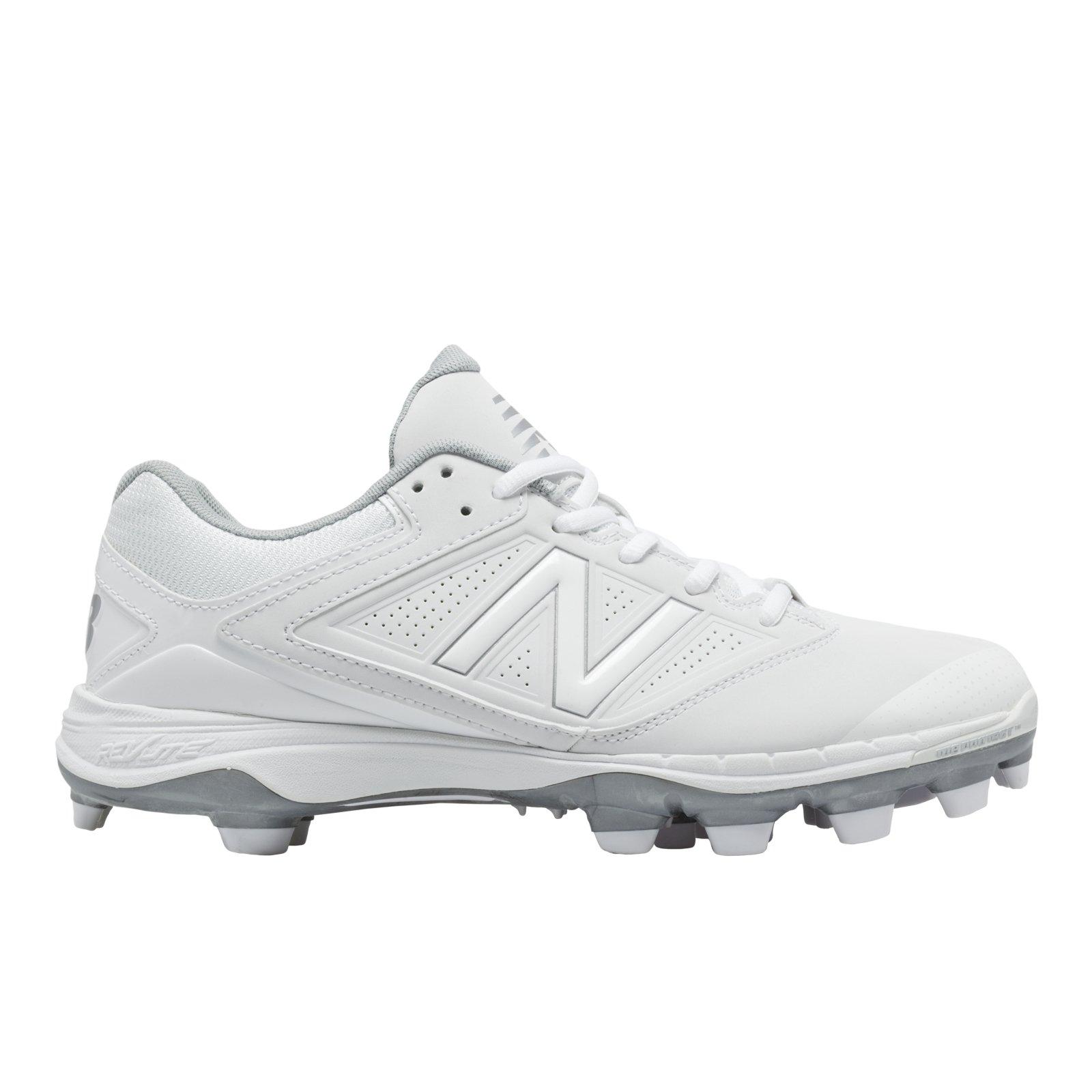 new balance white softball cleats