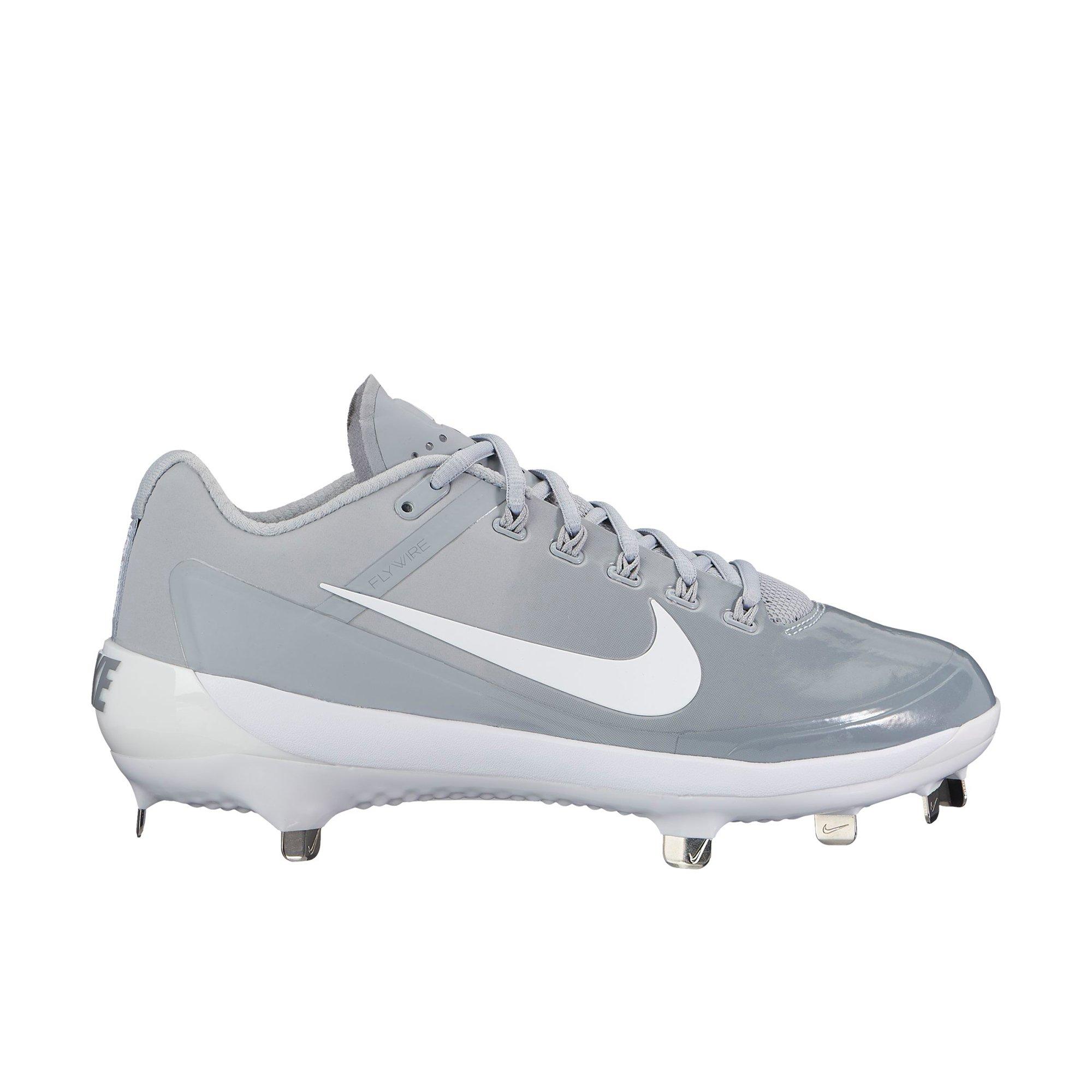grey baseball cleats