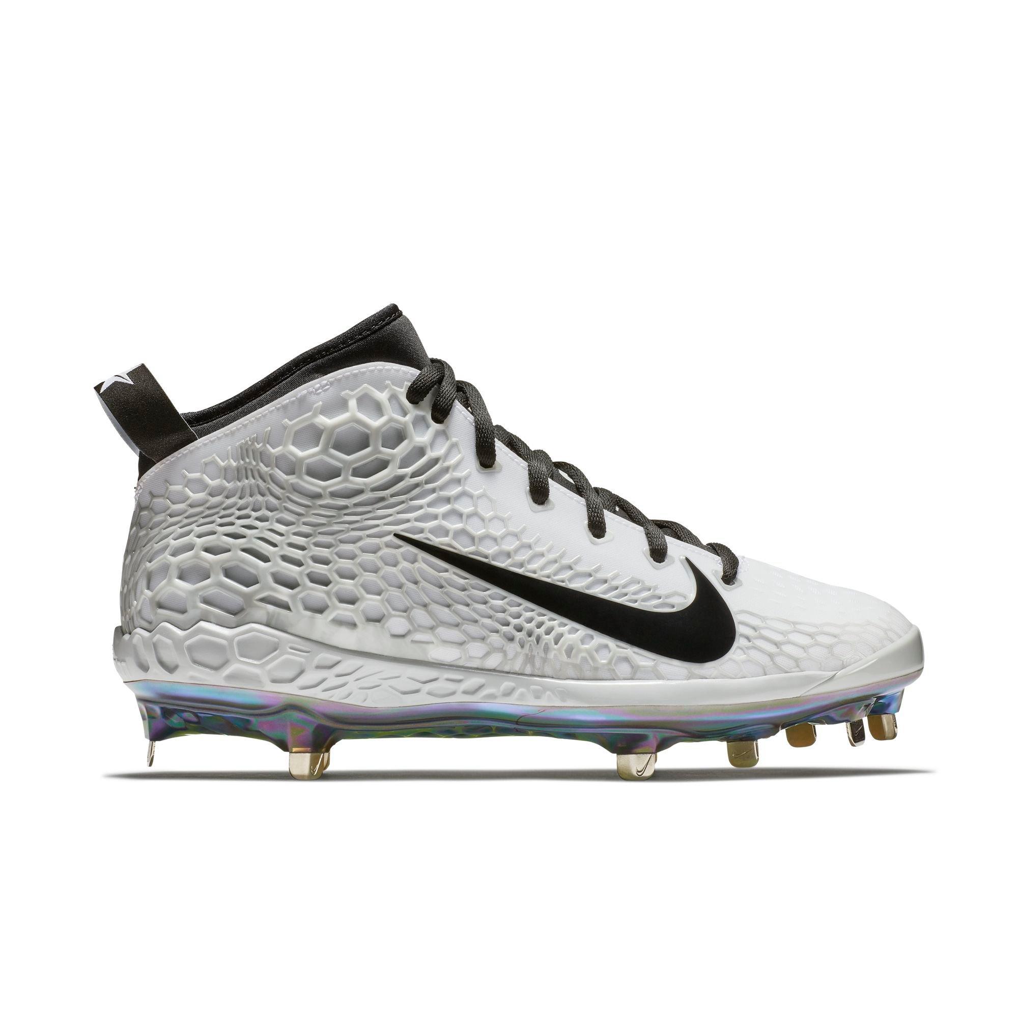 white trout cleats