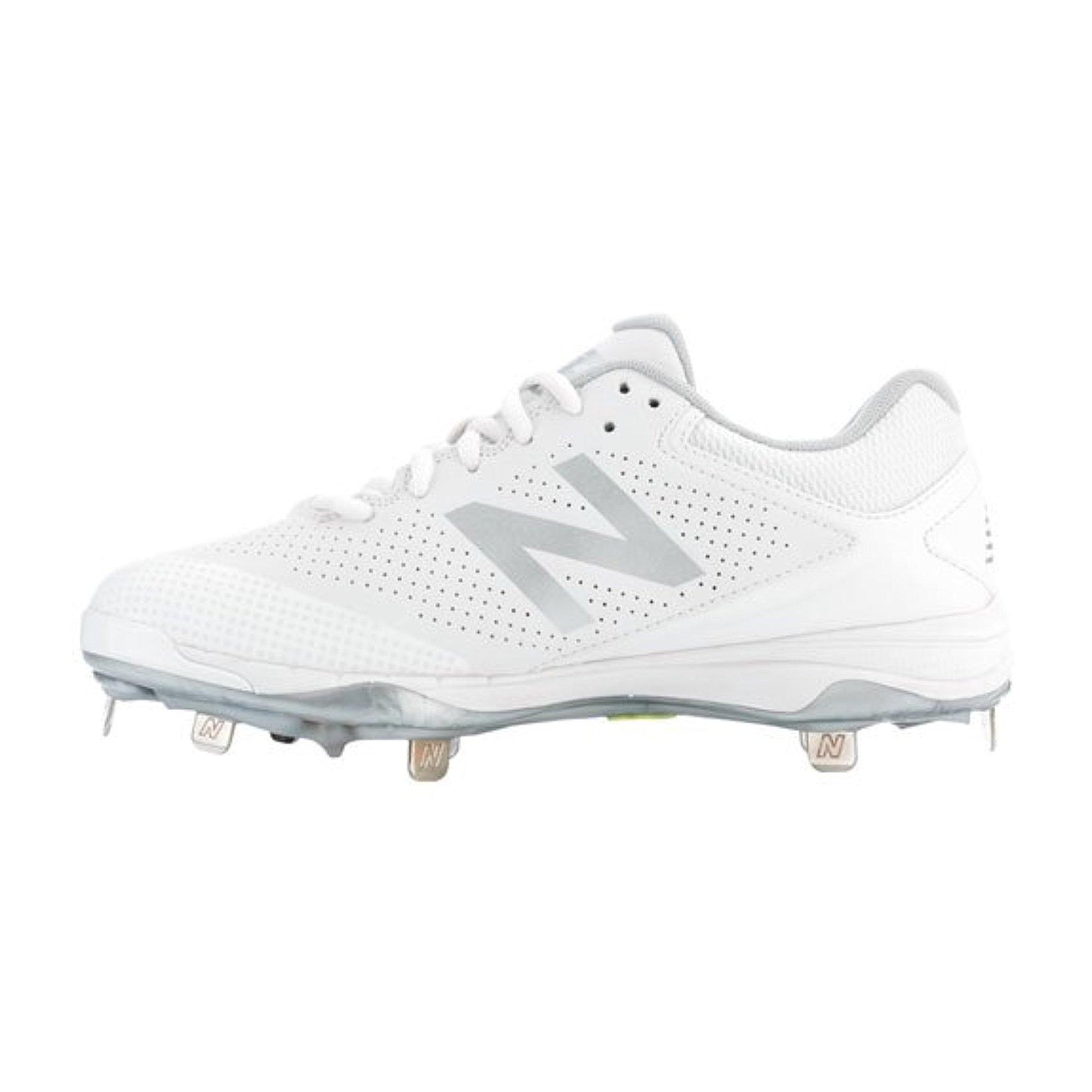 white new balance cleats