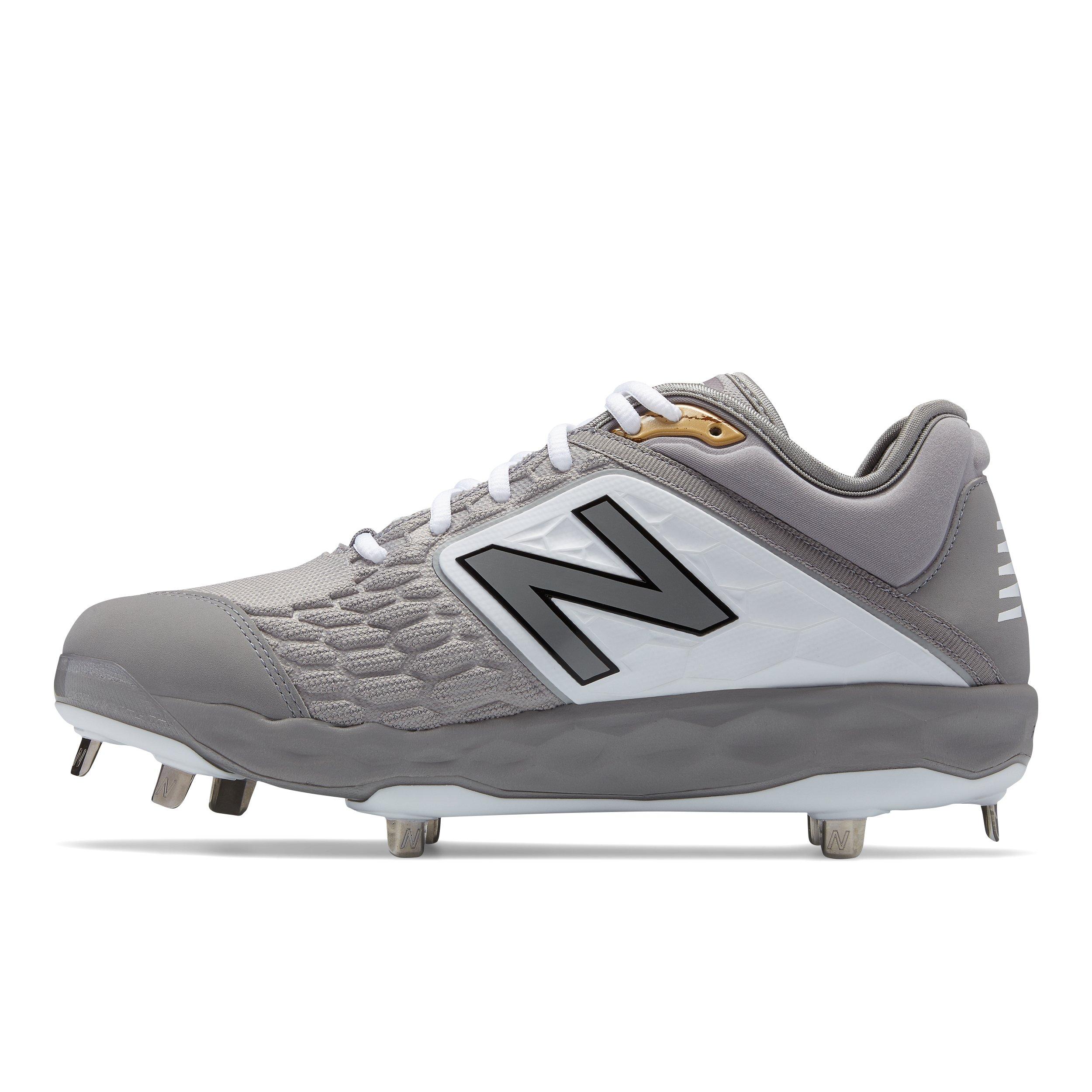 new balance grey cleats