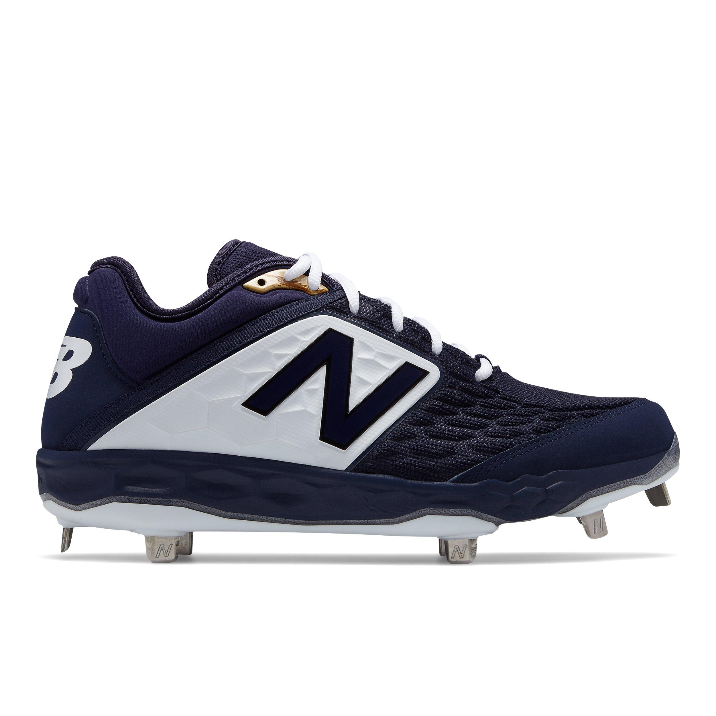 navy men's baseball cleats