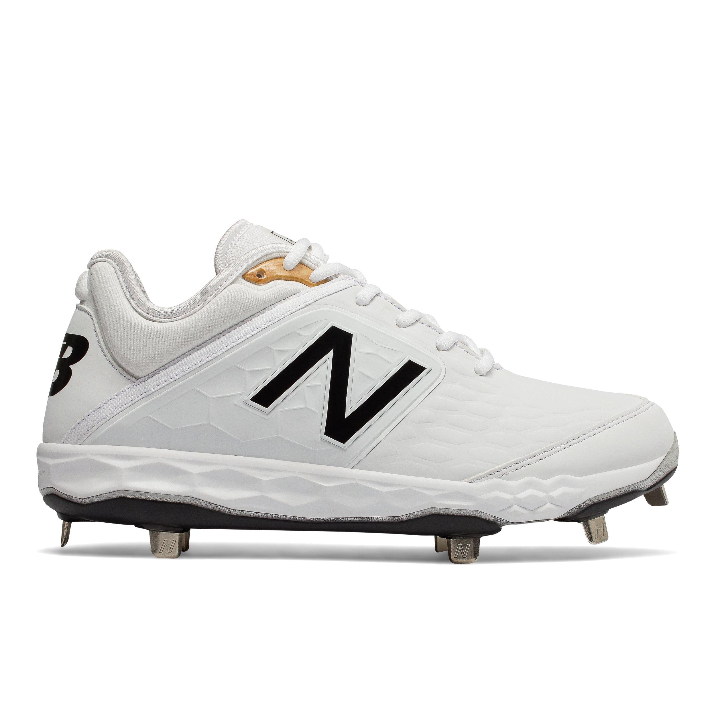 white new balance cleats