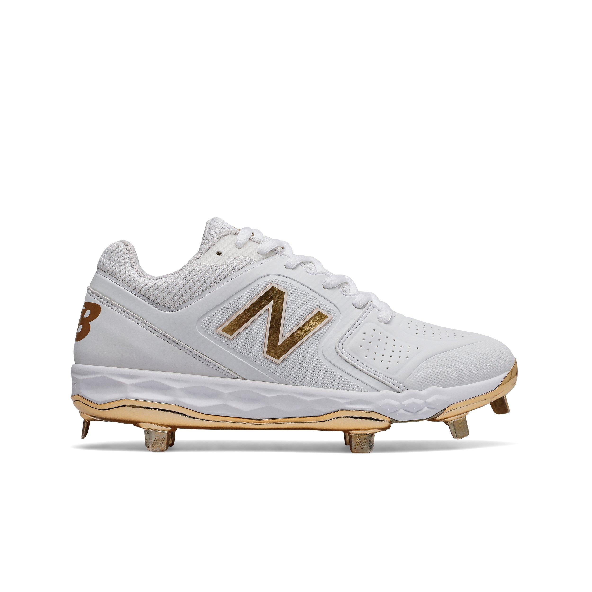 gold softball cleats