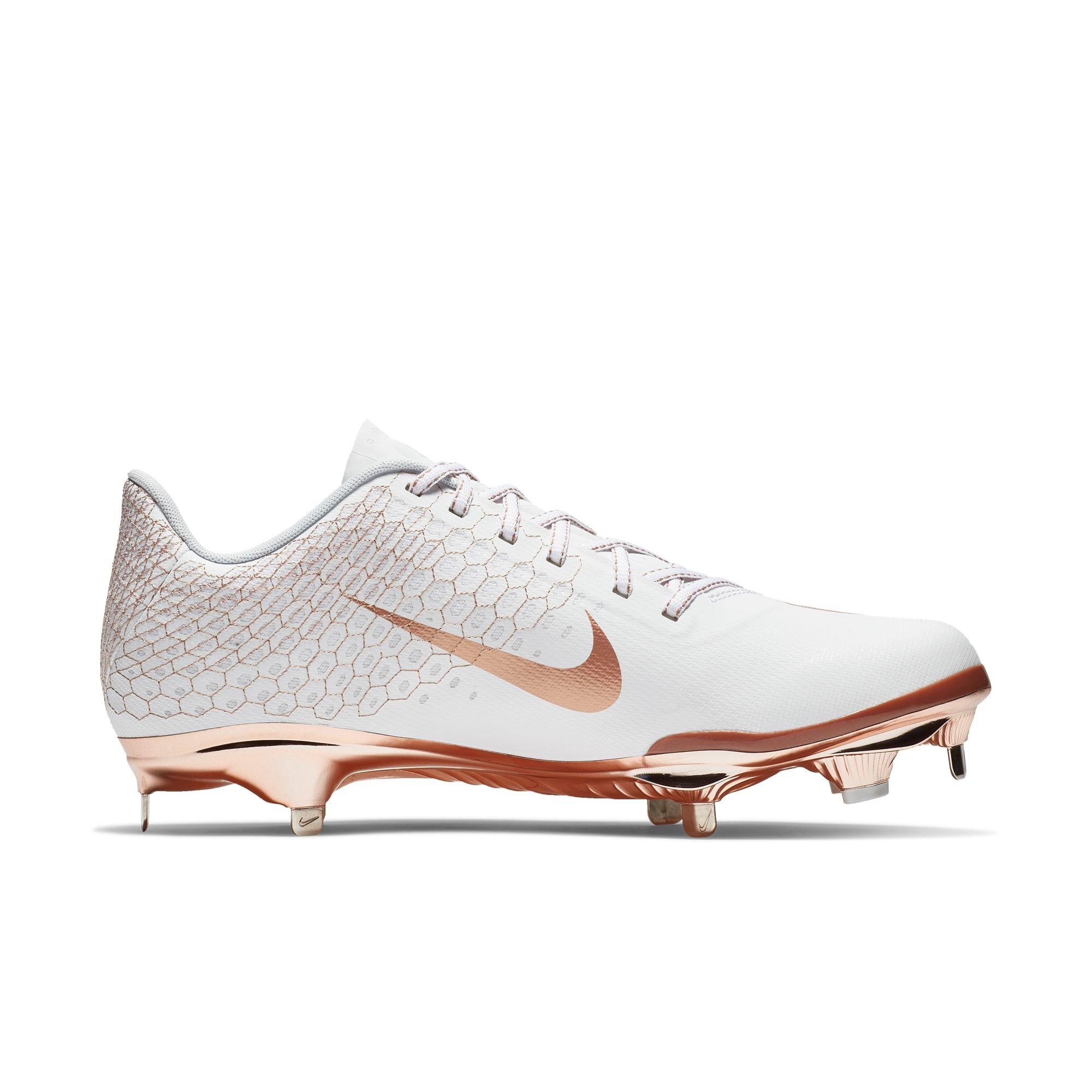 nike rose gold baseball cleats