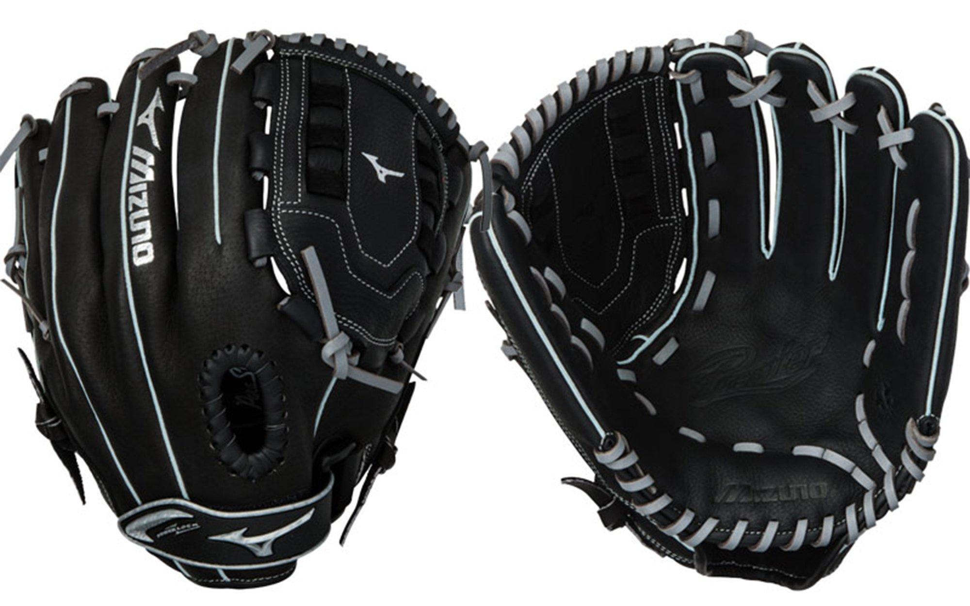 black mizuno baseball glove