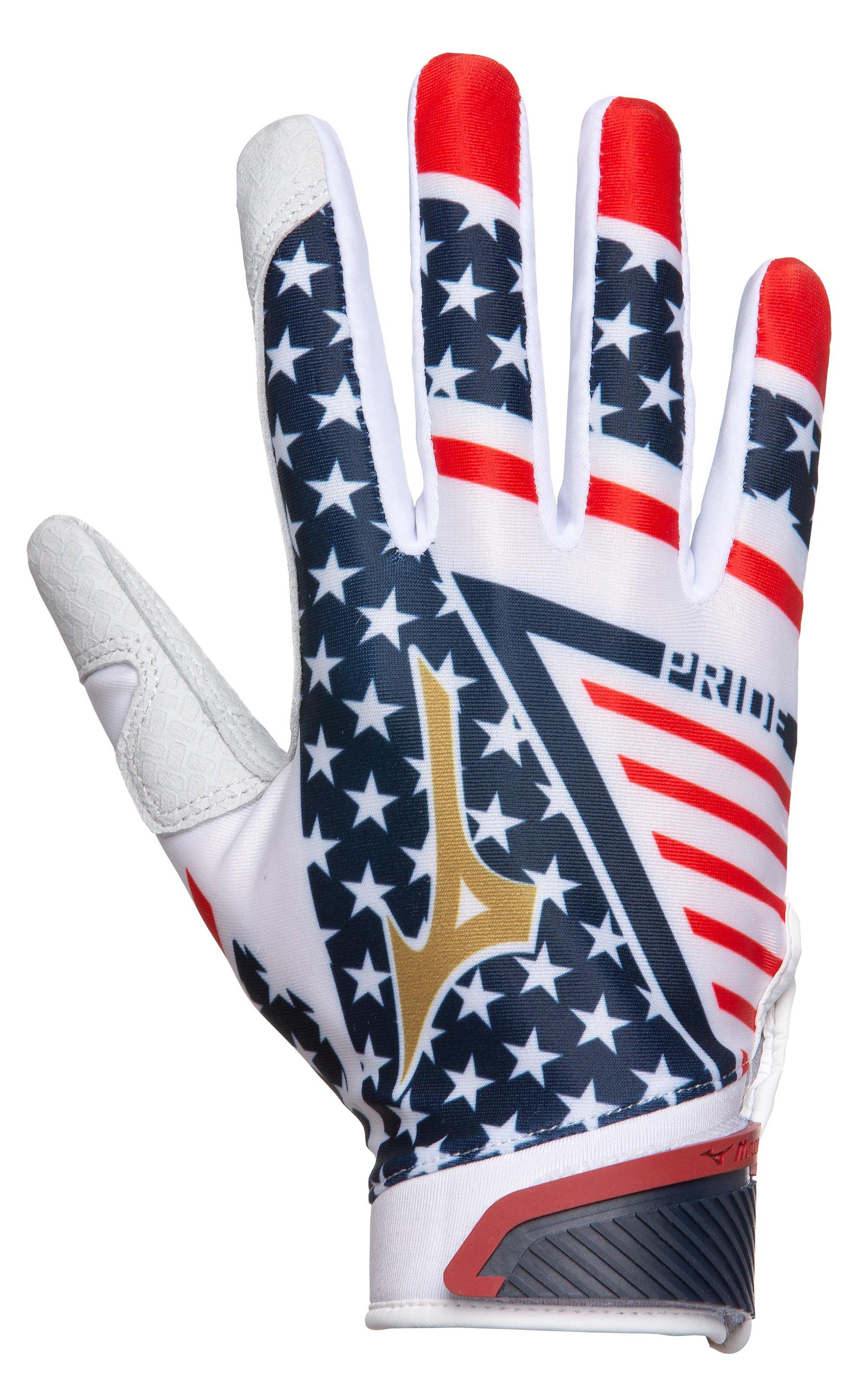 under armour american flag batting gloves