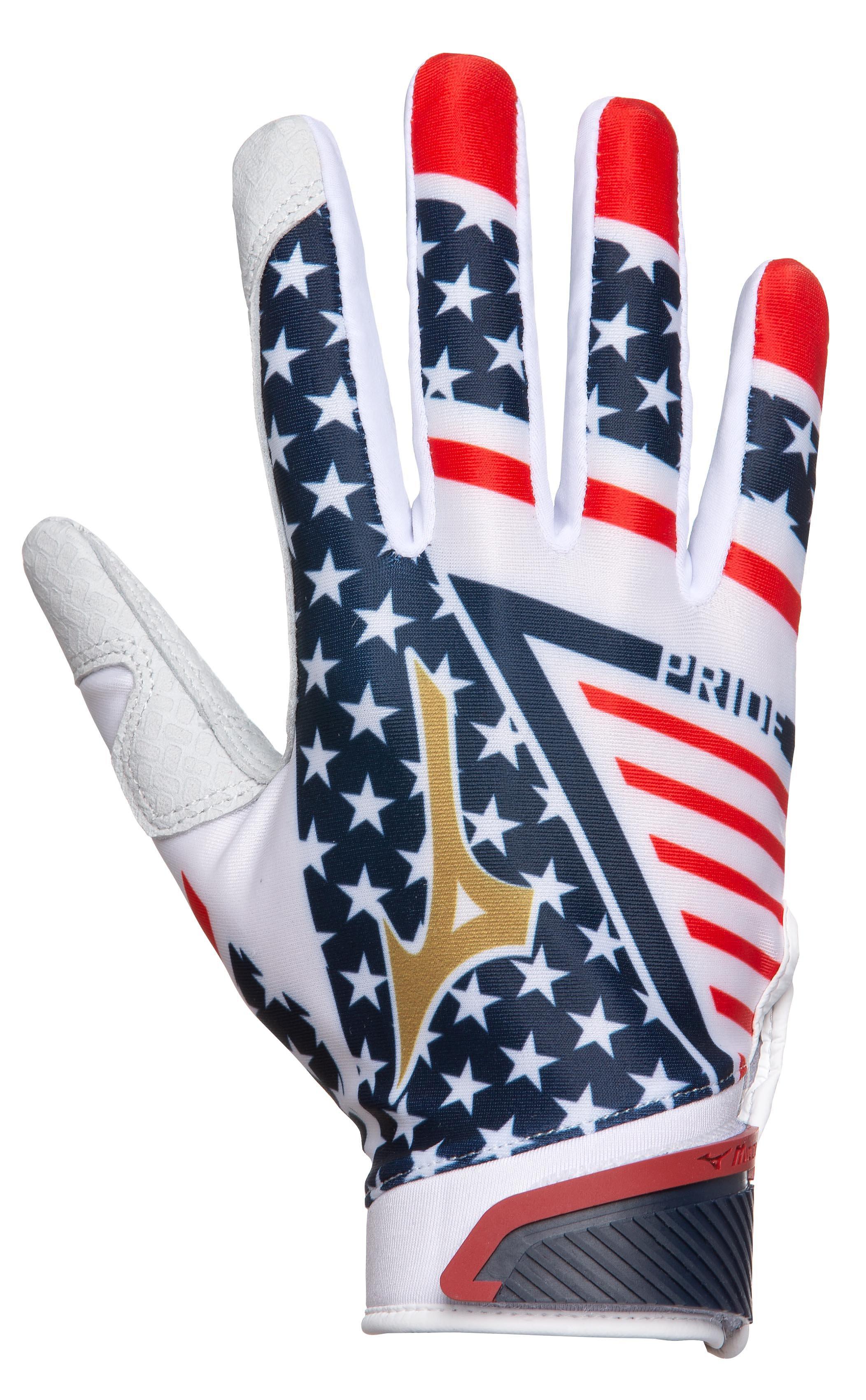mizuno adult mvp batting gloves
