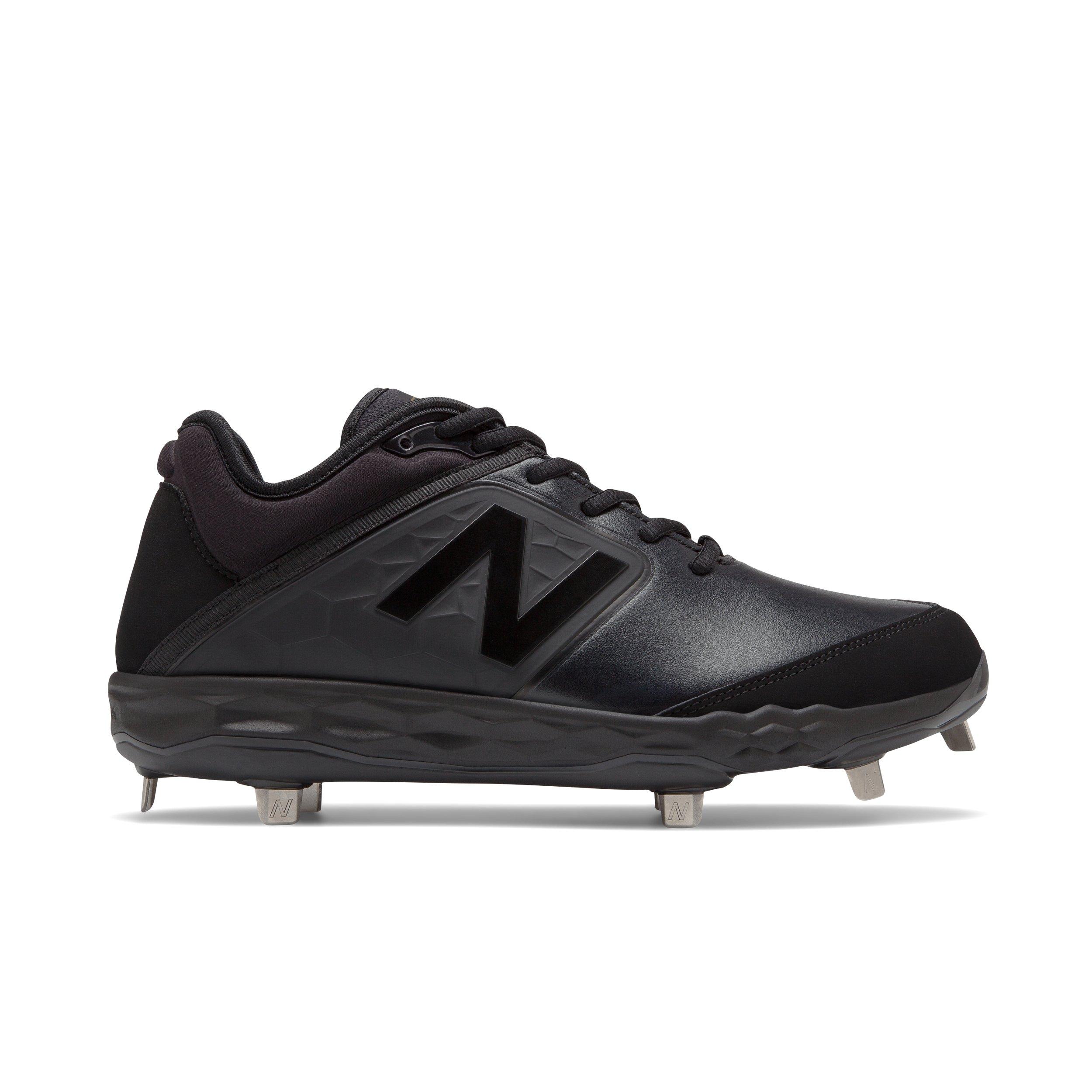 all black new balance baseball cleats