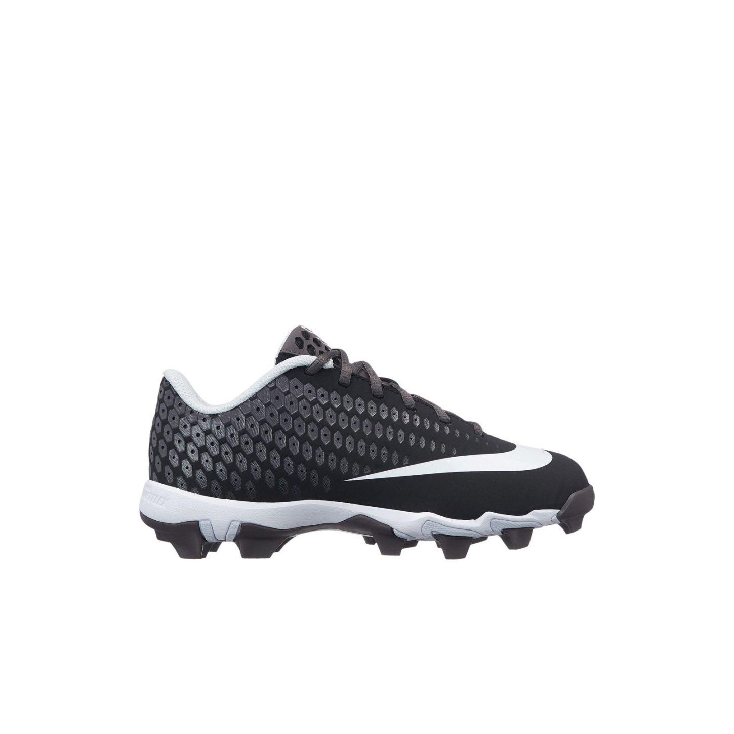 orange and black youth baseball cleats