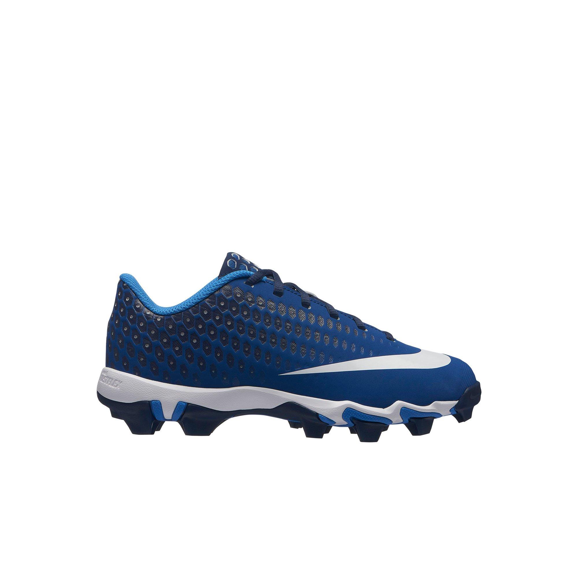 blue nike youth baseball cleats