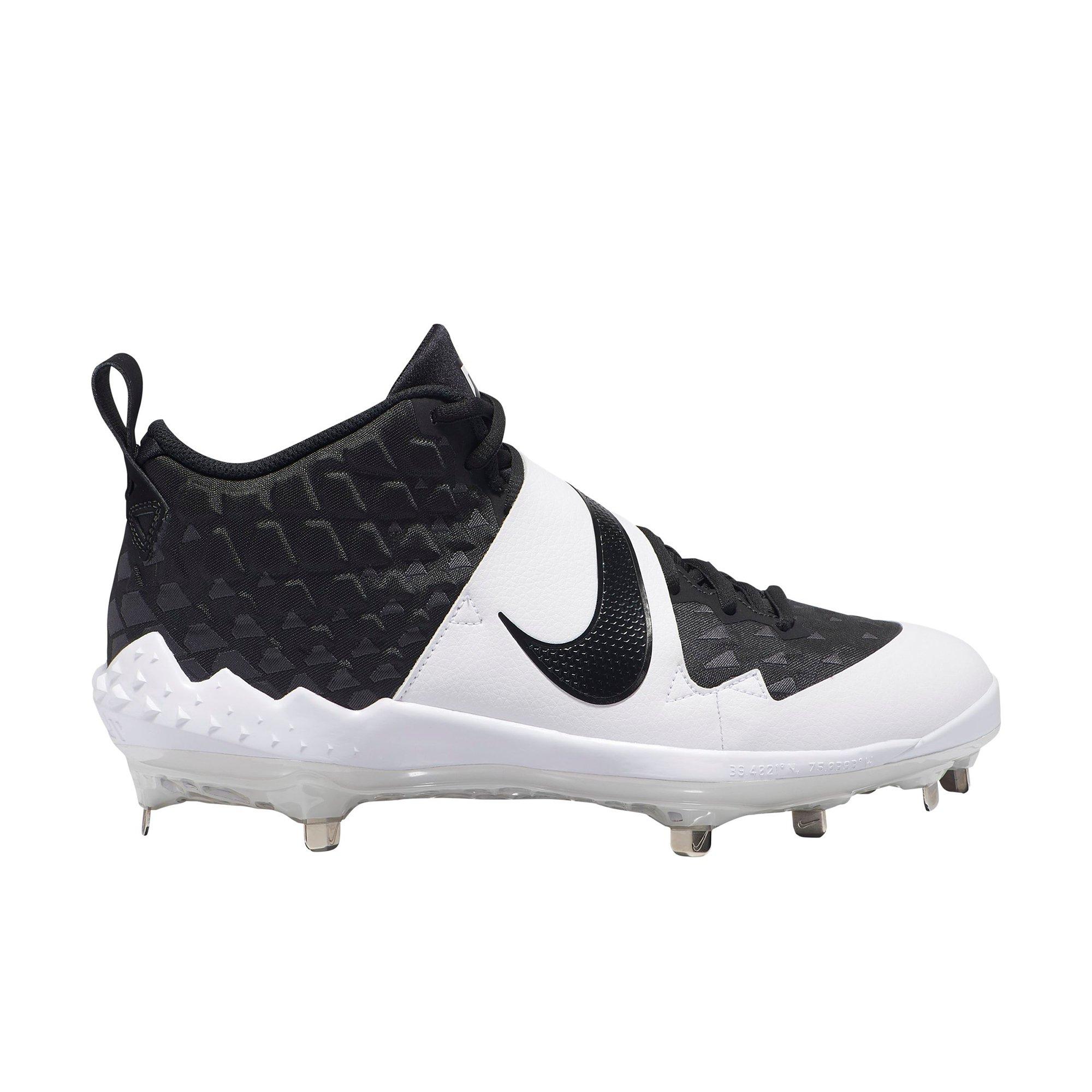 mike trout cleats black