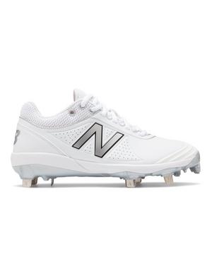 New Balance Fusev2 White Silver Women S Softball Metal Cleat