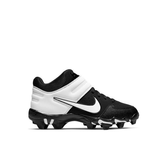 Nike Alpha Huarache Varsity Keystone Mid Black White Preschool