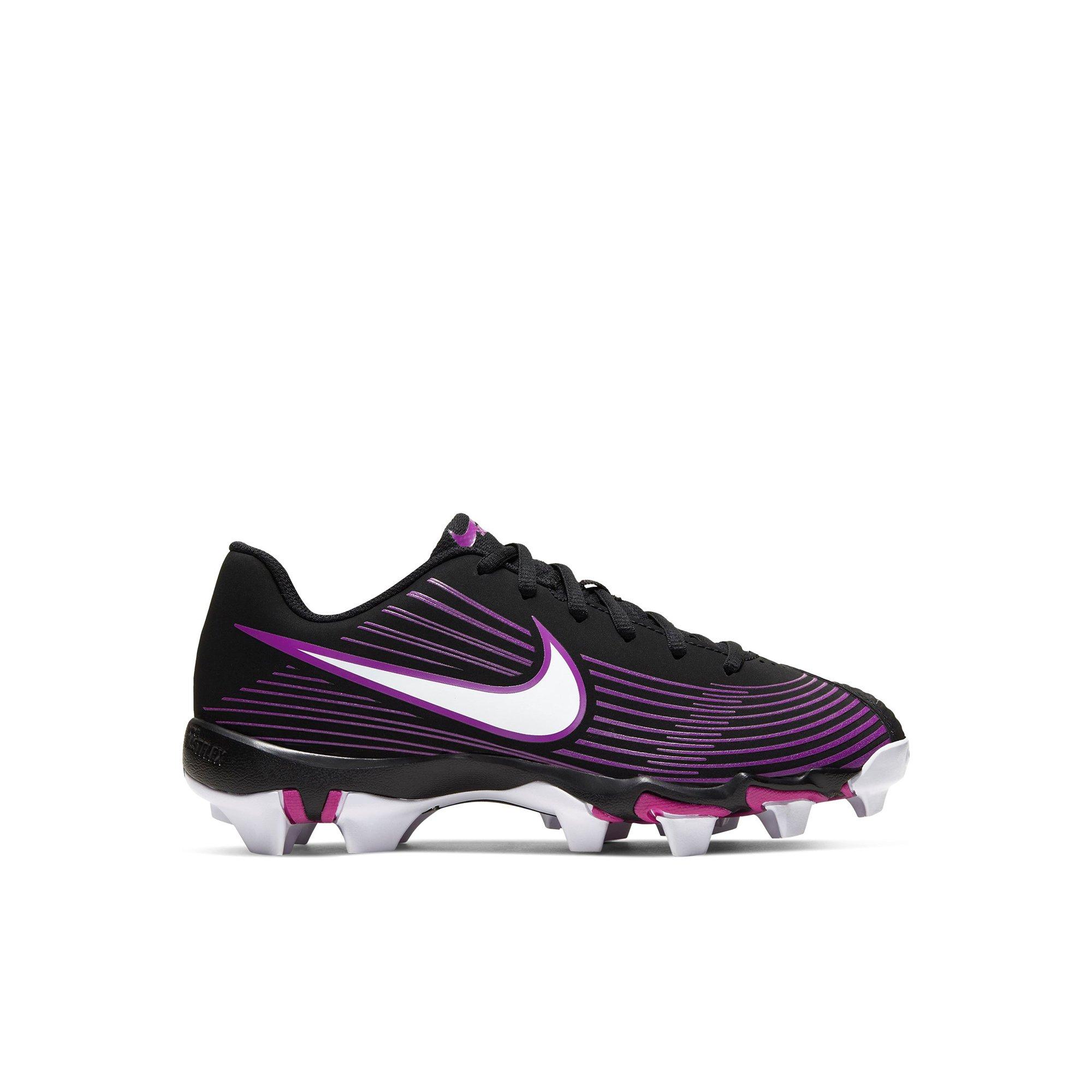 black softball cleats