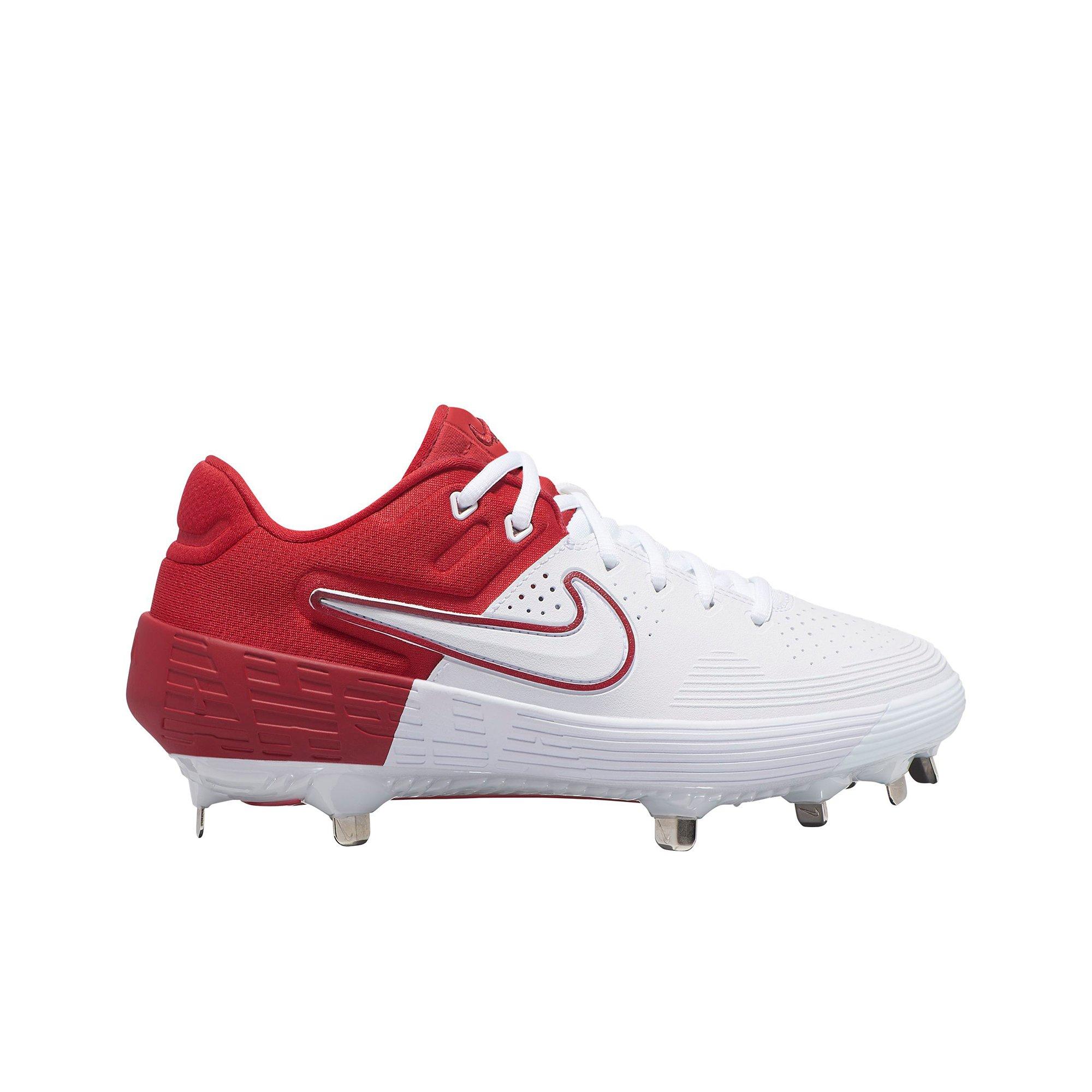 red softball cleats