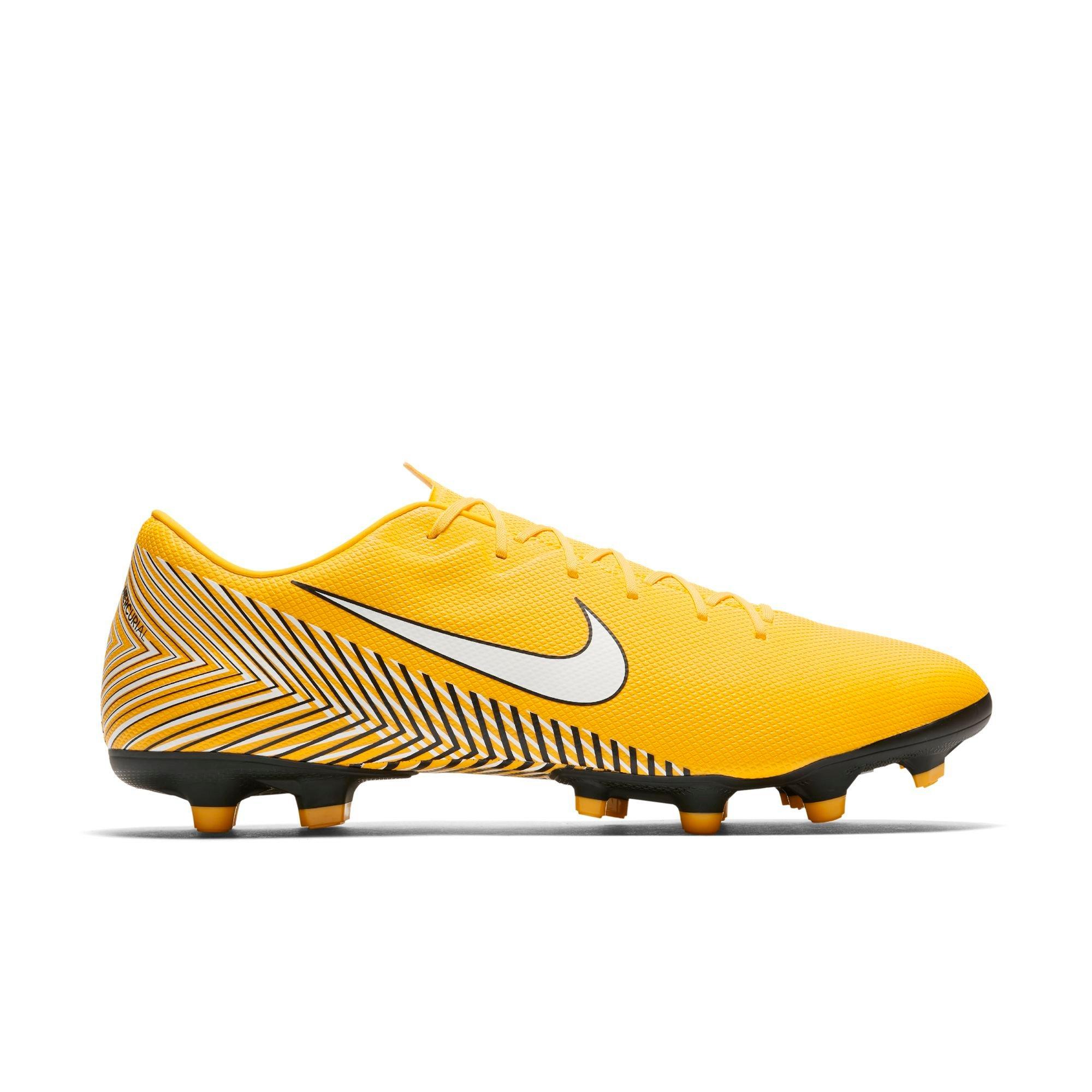 yellow nike cleats soccer