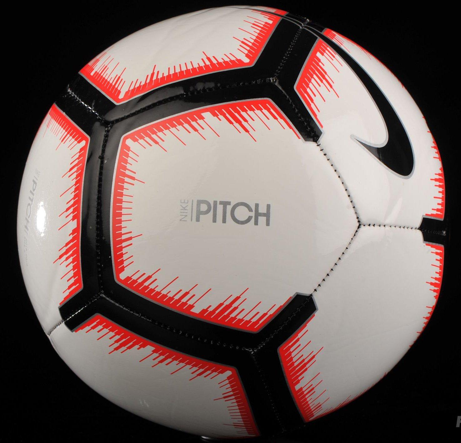 black and white nike soccer ball