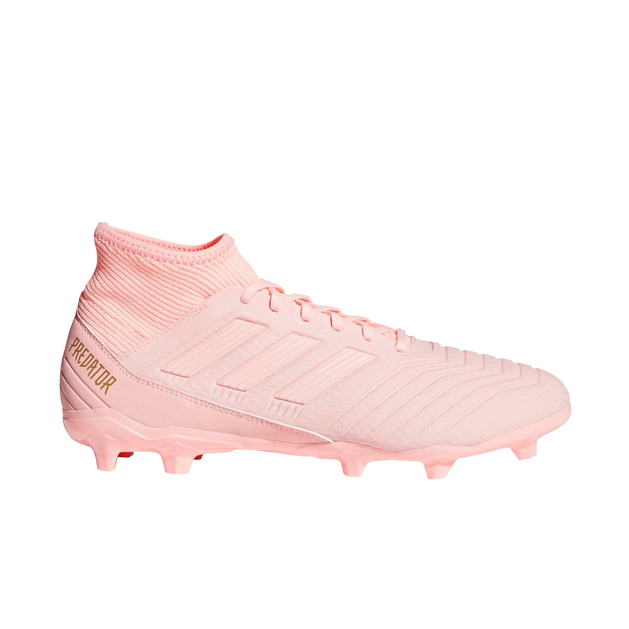 pink adidas soccer shoes