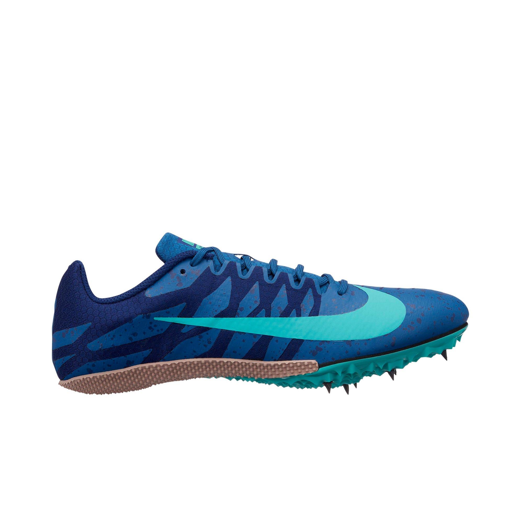 nike blue spikes