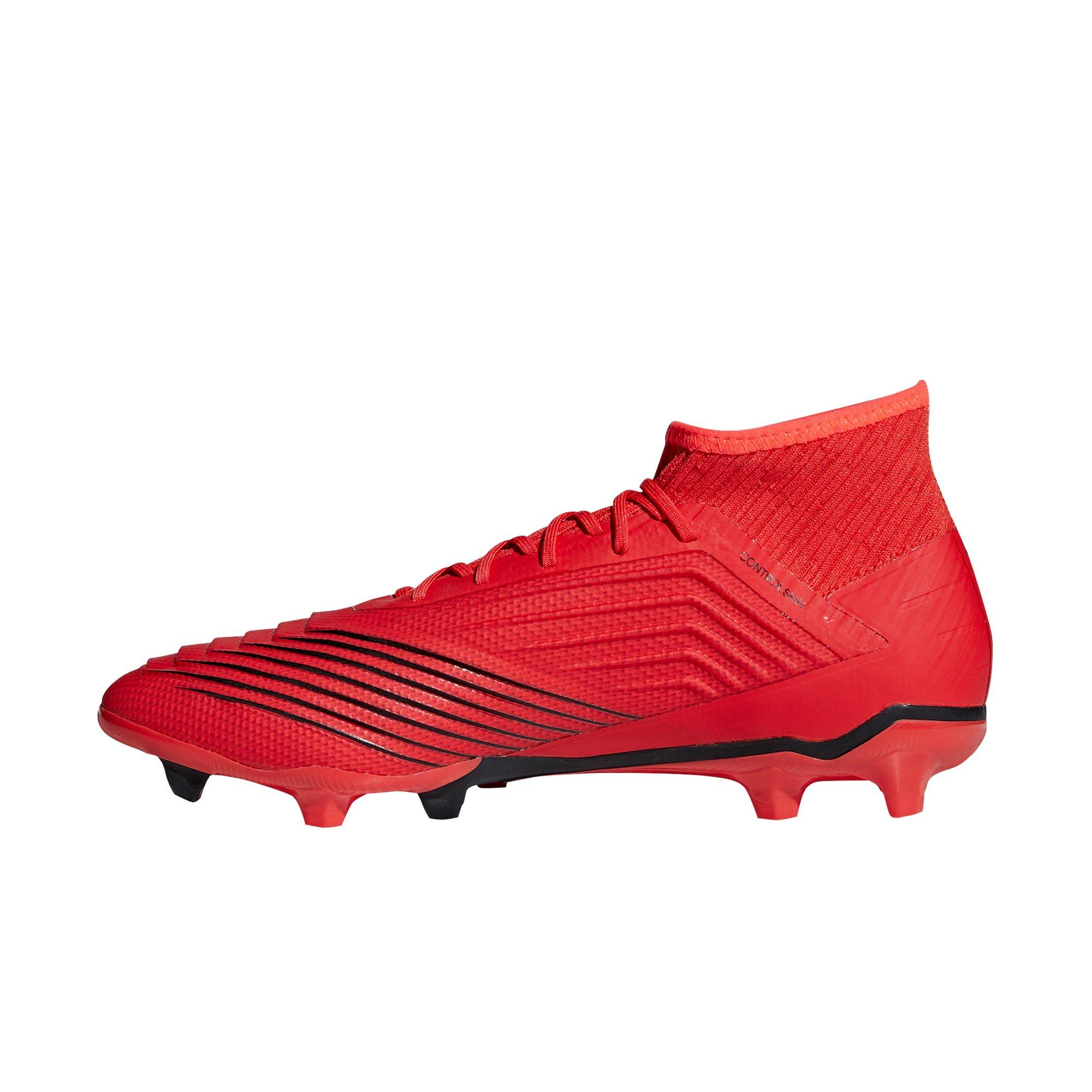 adidas Predator 18+ SG White/Core Black/Real Coral Mens